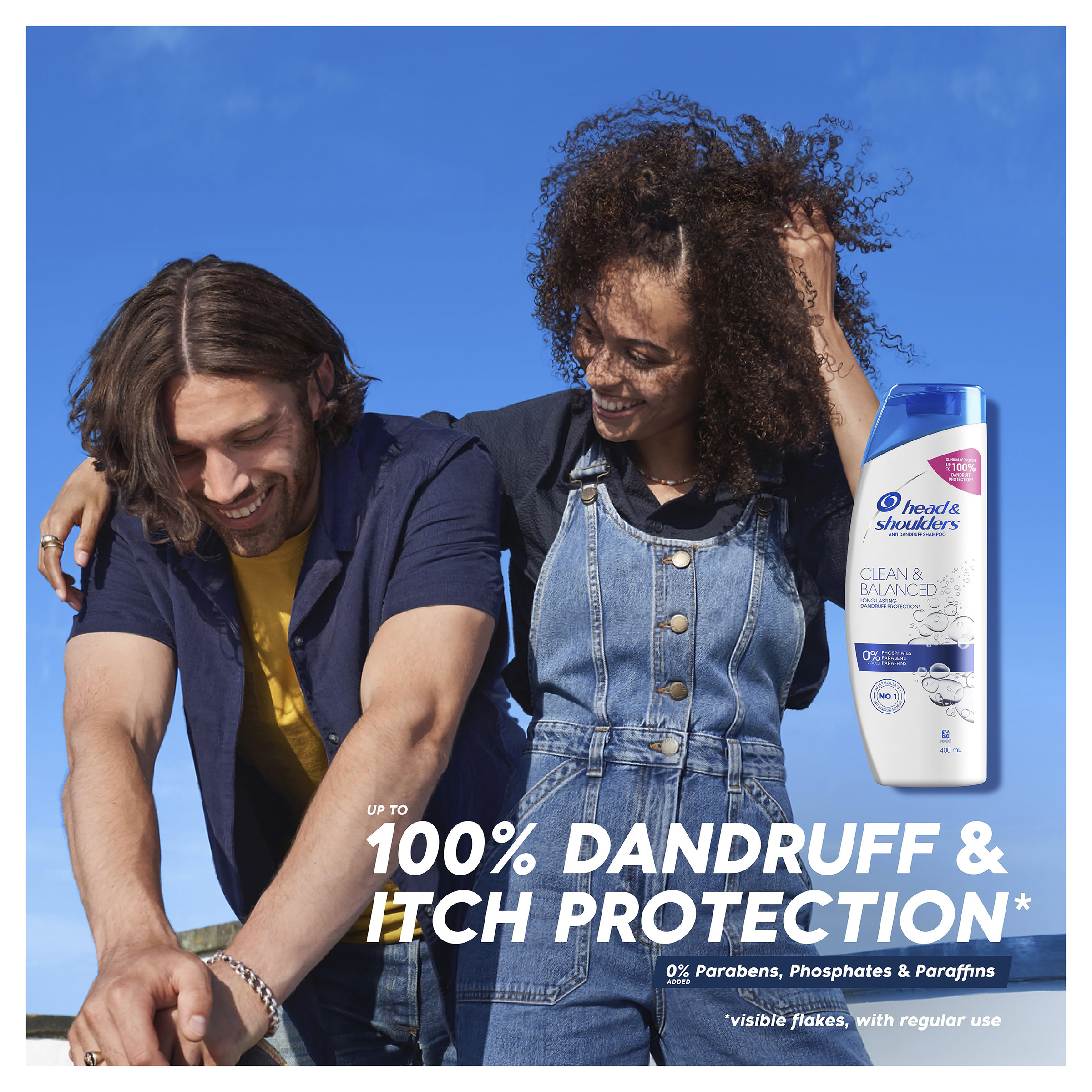 HEAD & SHOULDERS CLEAN & BALANCED SHAMPOO 400ML - Image 4