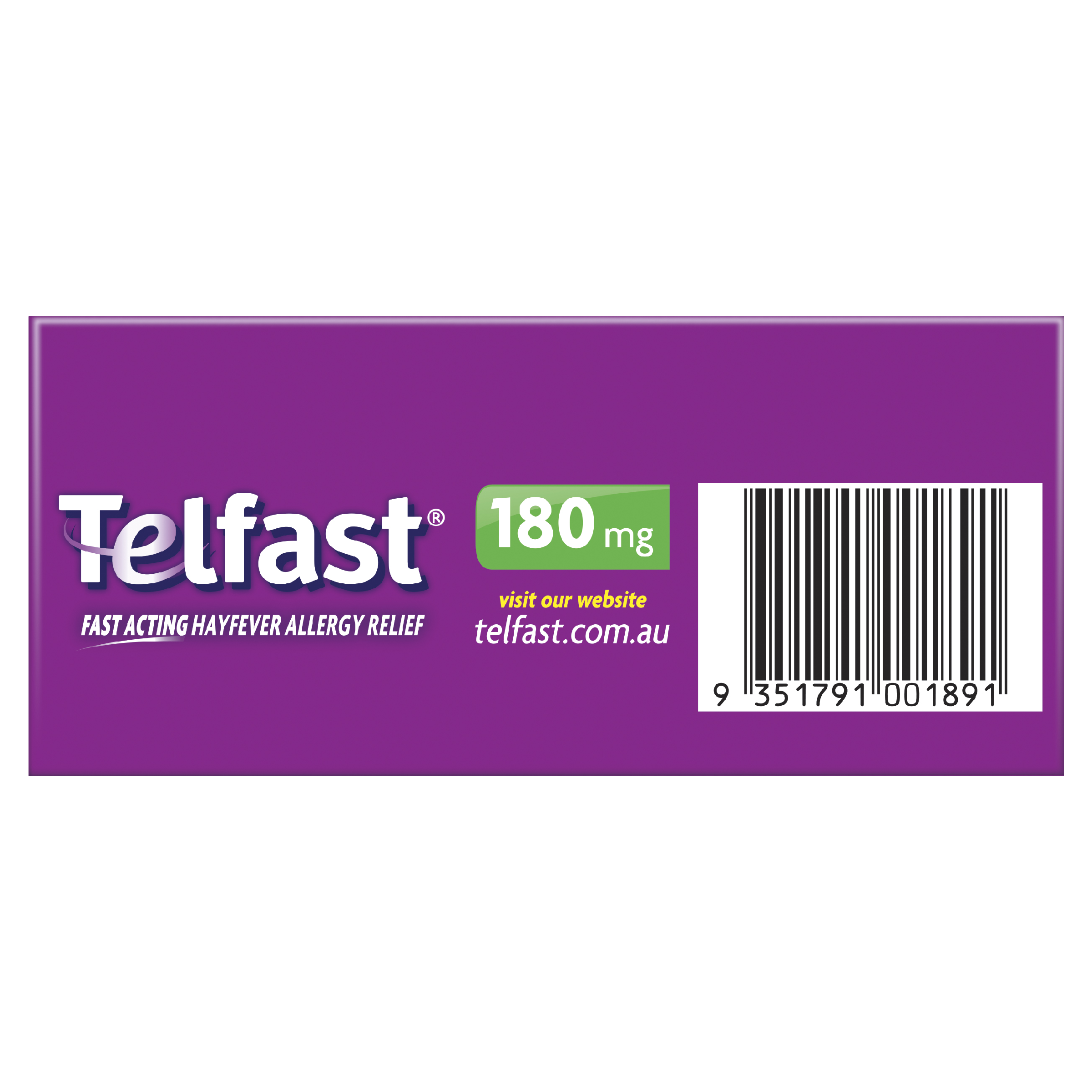 TELFAST 180MG 50 TABLETS - Image 3