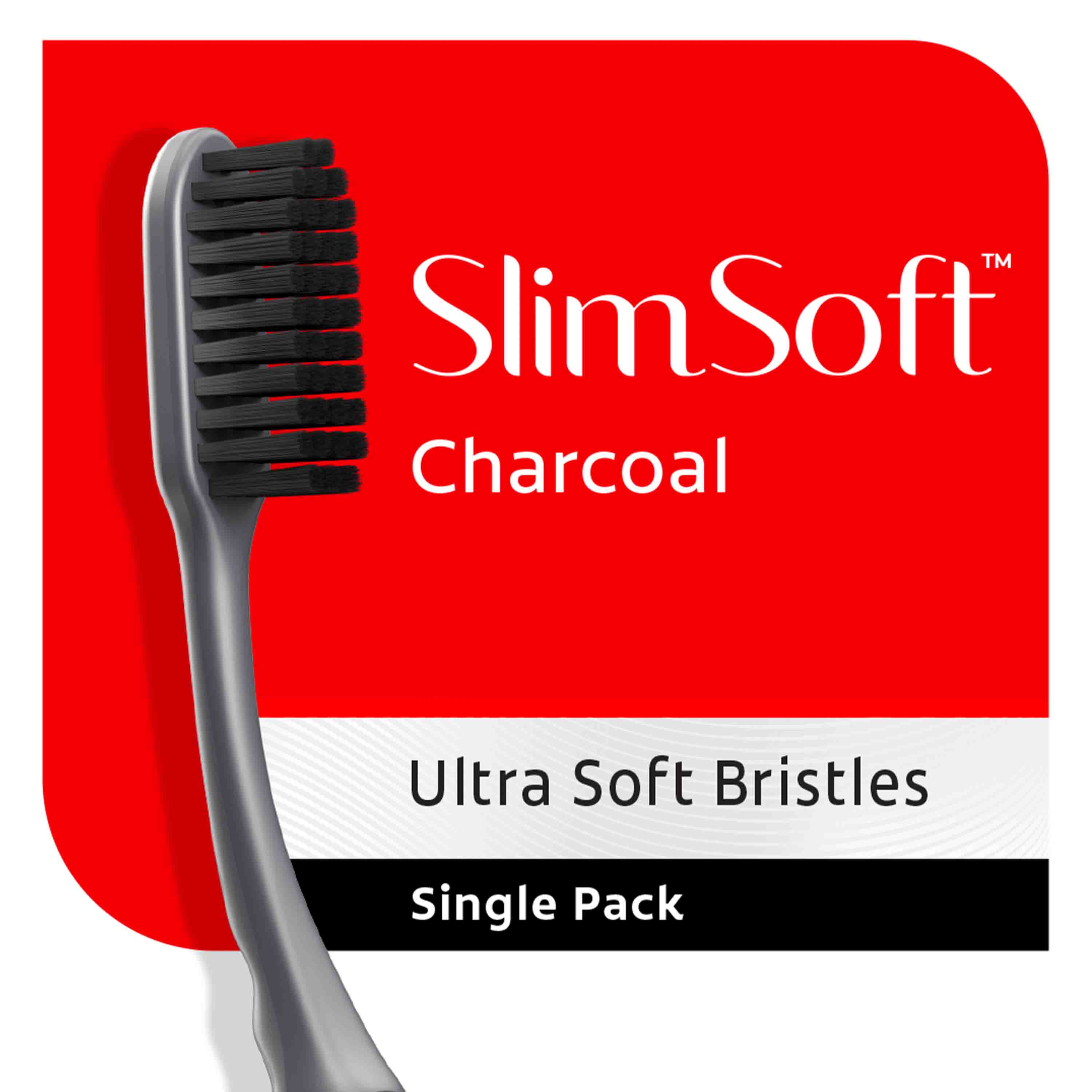 COLGATE TOOTHBRUSH SLIM CHARCOAL SOFT 1 PACK - Image 7