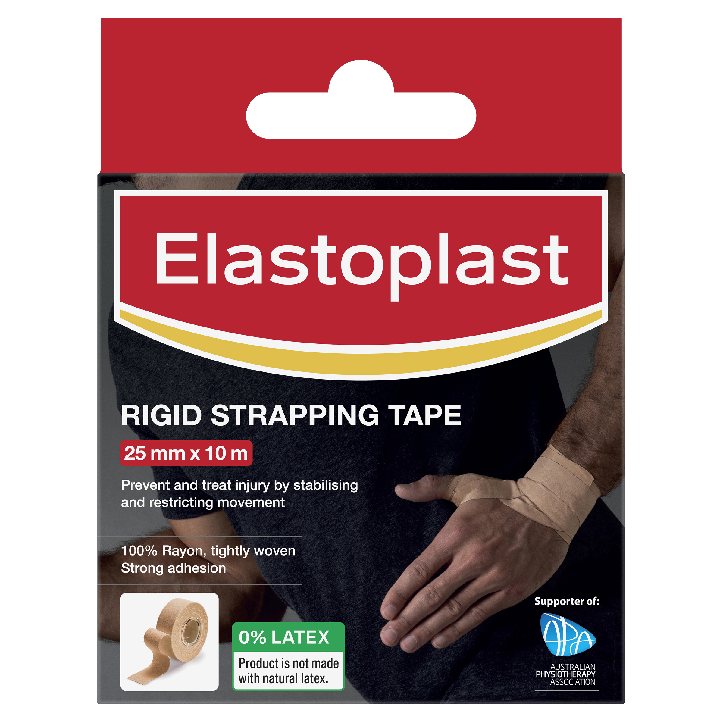 ELASTOPLAST SPORT RIGID STRAP TAPE 25MM X 10M - Image 2