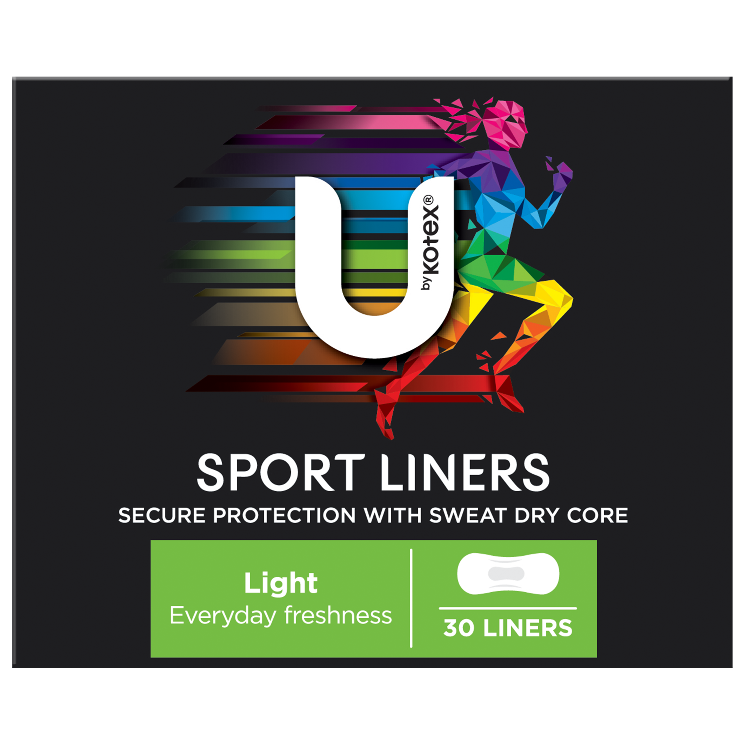 U BY KOTEX LINER SPORT 30 PACK - Image 2