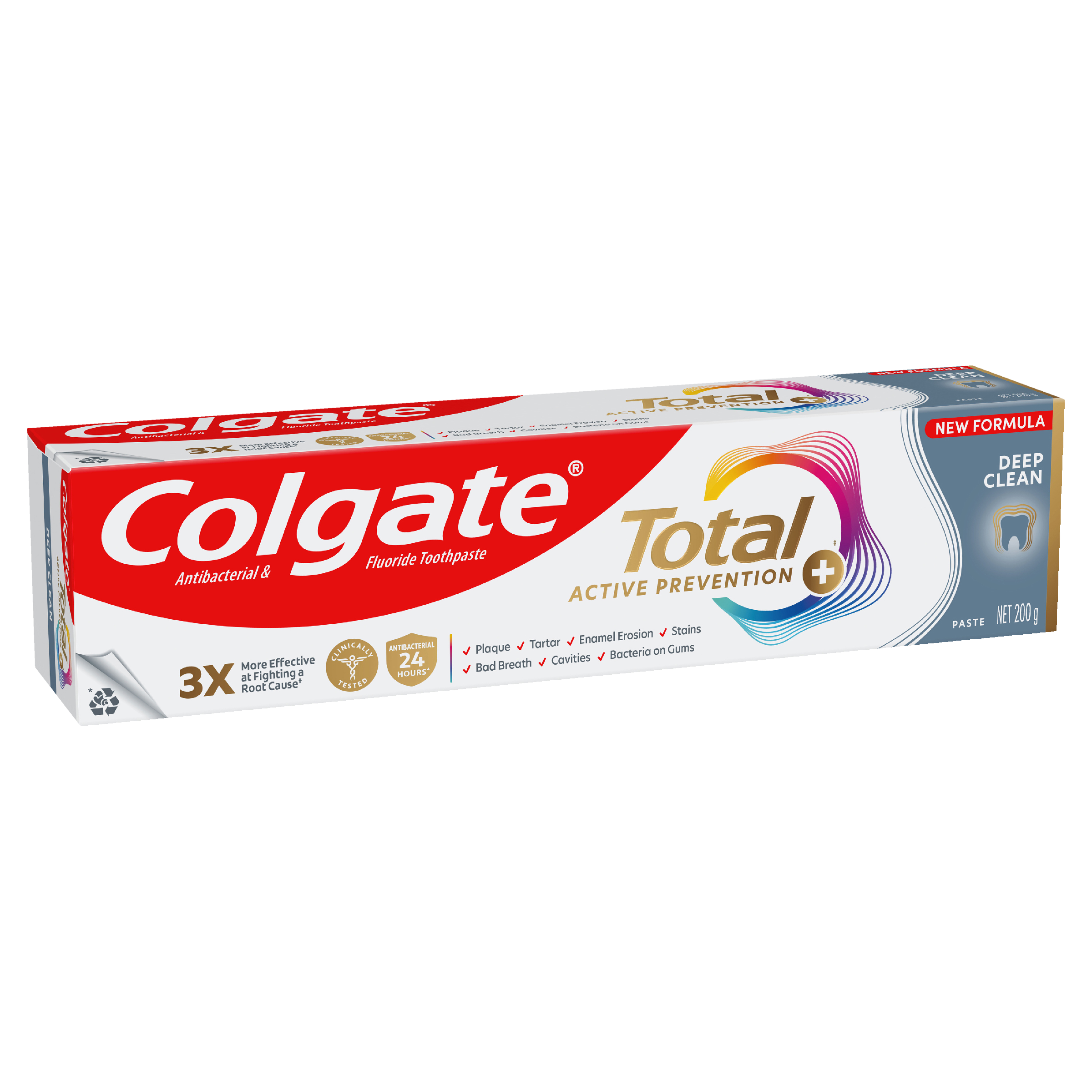 COLGATE TOOTHPASTE TOTAL ADVANCED CLEAN ANTIBACTERIAL 200G