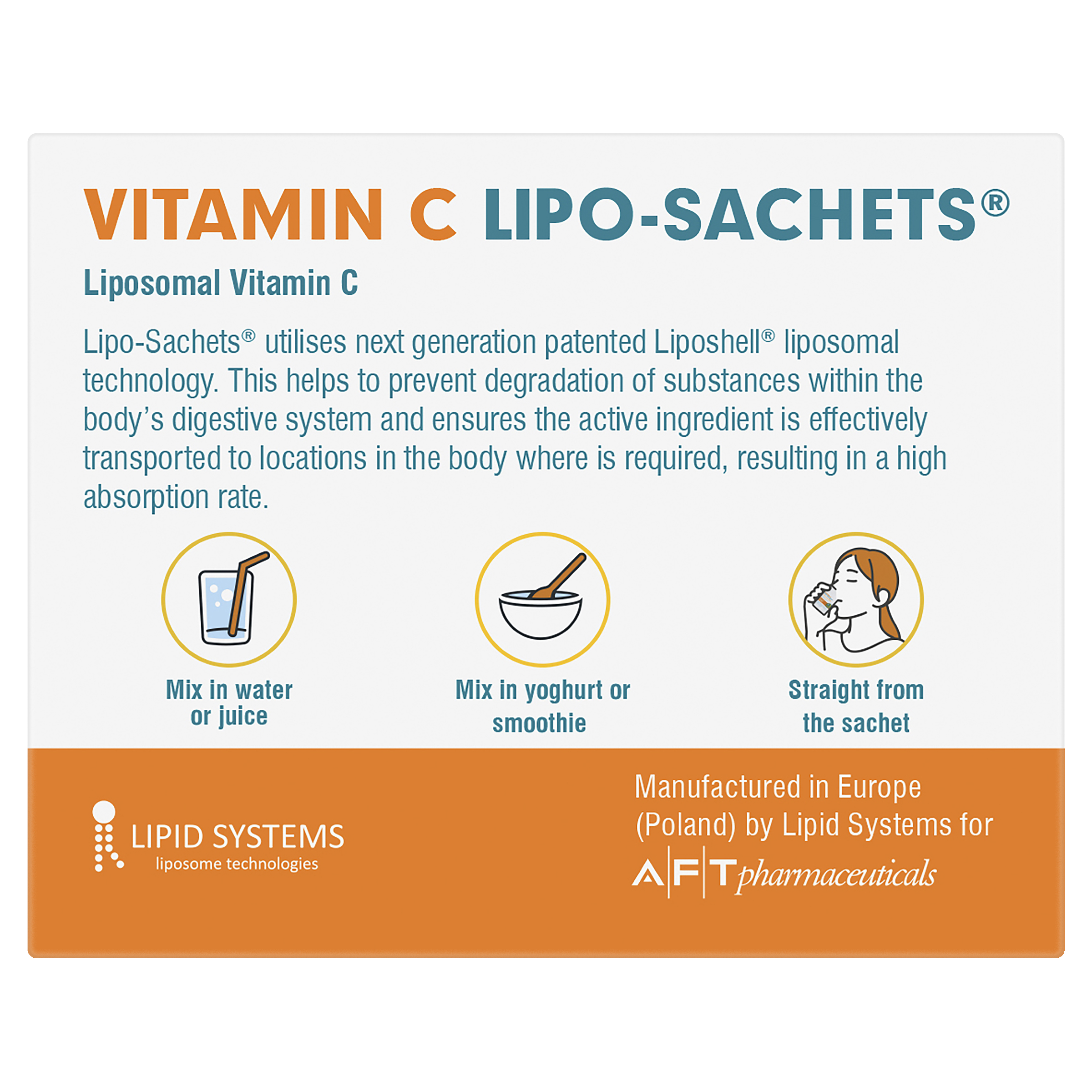 Ferro VITAMIN C LIPO-SACHETS ORIGINAL 30 X 5G - Image 3
