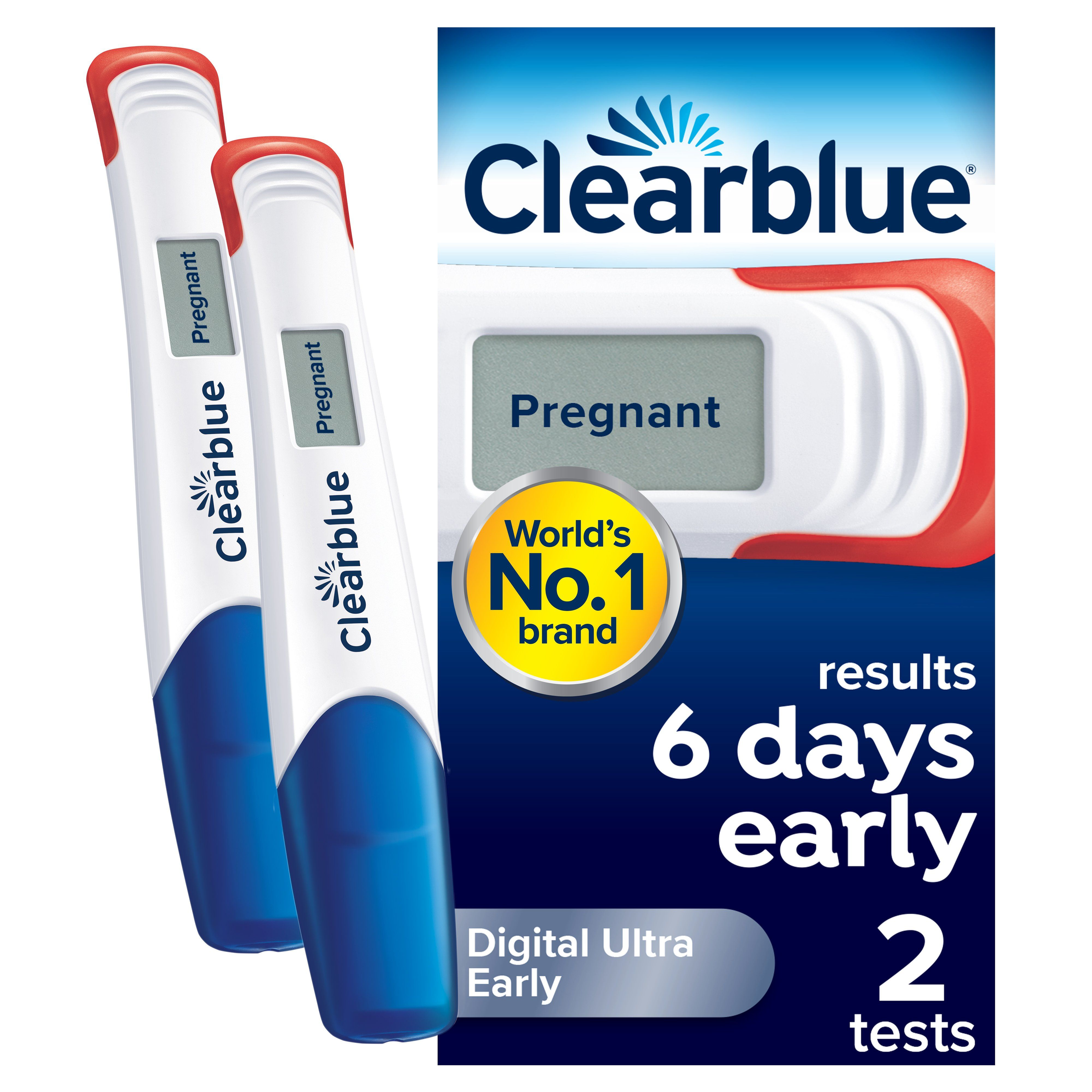 CLEARBLUE ULTRA EARLY PREGNANCY TEST 2 PACK - Image 9