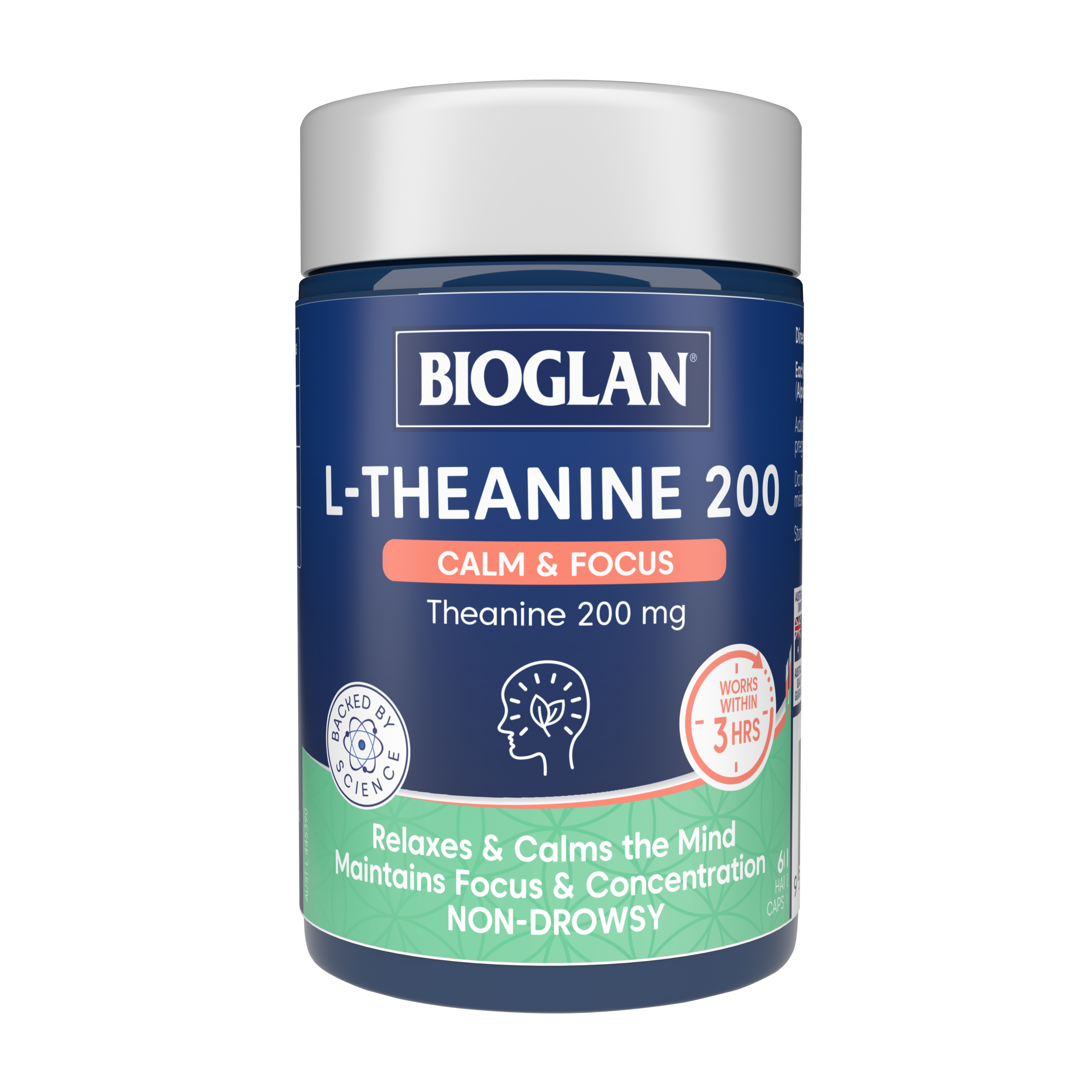 BIOGLAN L-THEANINE 200MG 60 TABLETS