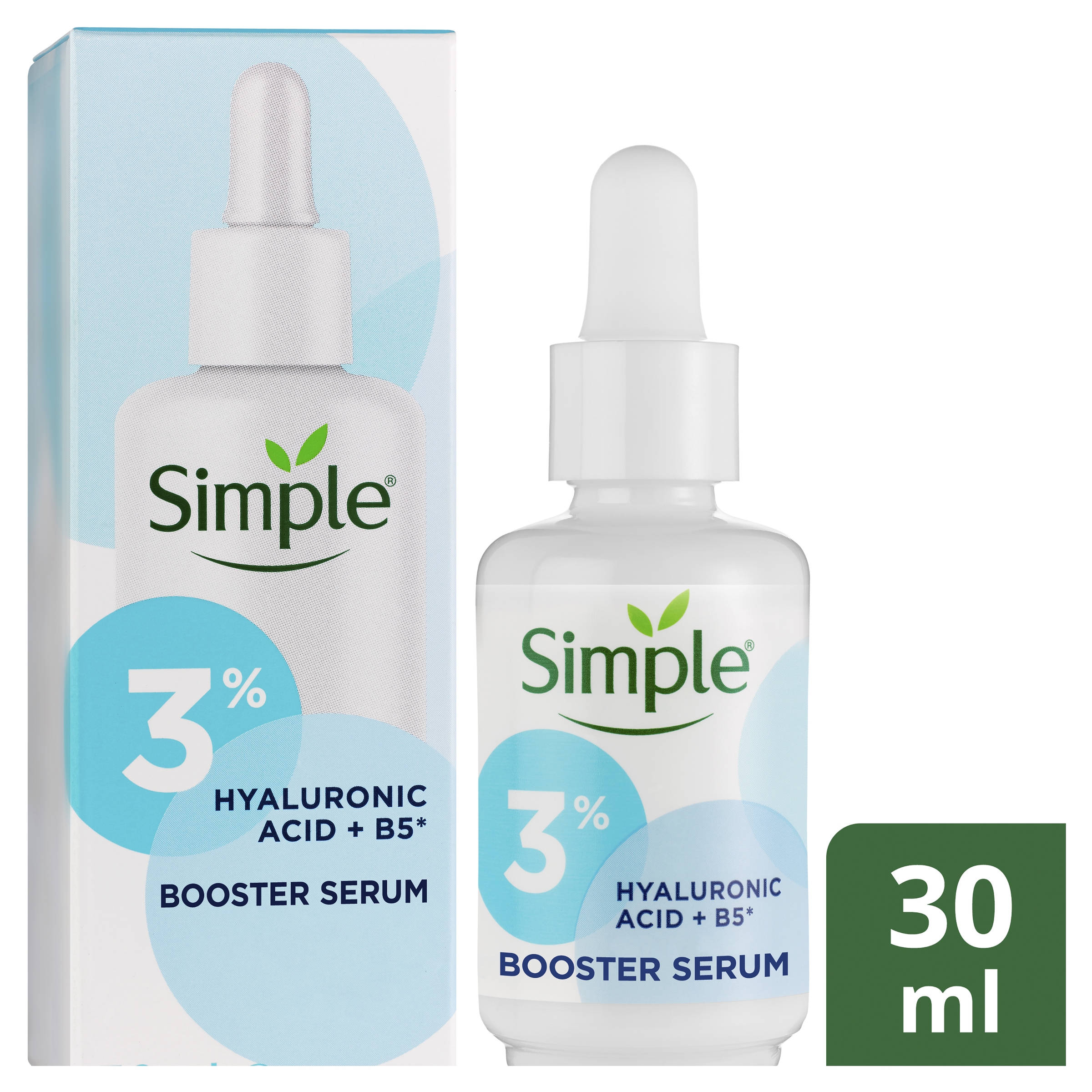 SIMPLE 3% HYALURONIC ACID + B5 BOOSTER SERUM 30ML - Image 7