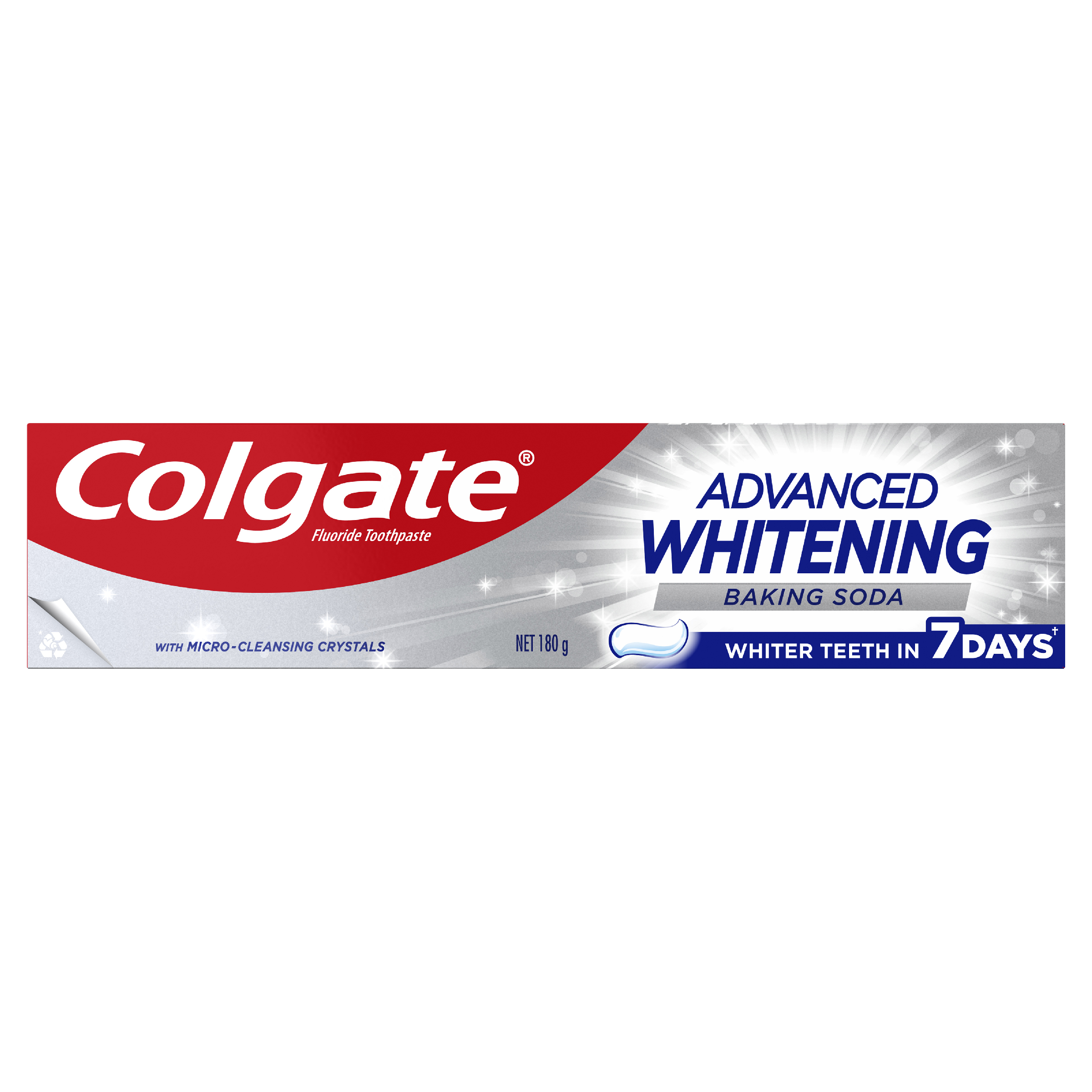 COLGATE TOOTHPASTE ADVANCE WHITENING BAKING SODA 180G