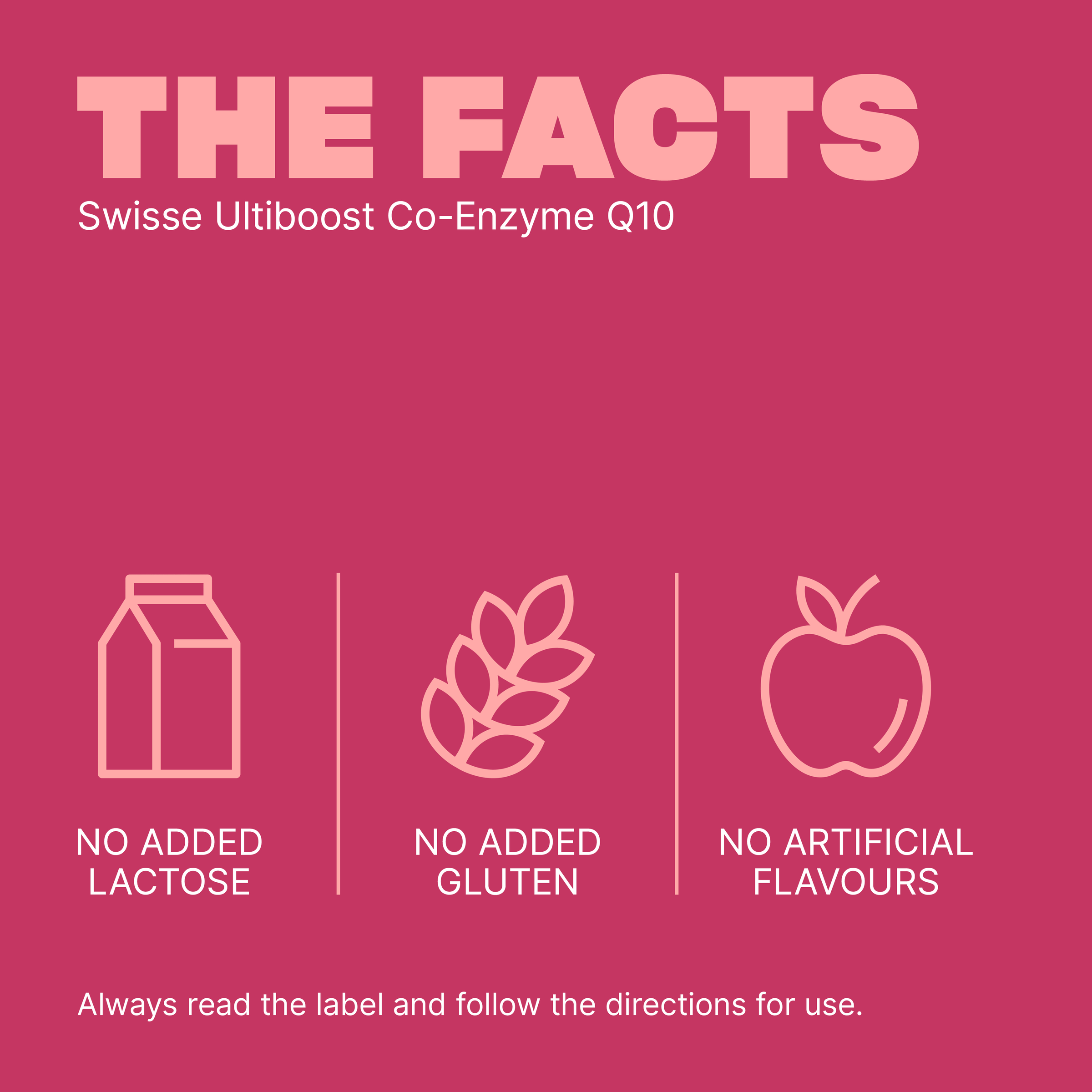 SWISSE ULTIBOOST CO ENZYME Q10 150MG 180 CAPSULES - Image 6