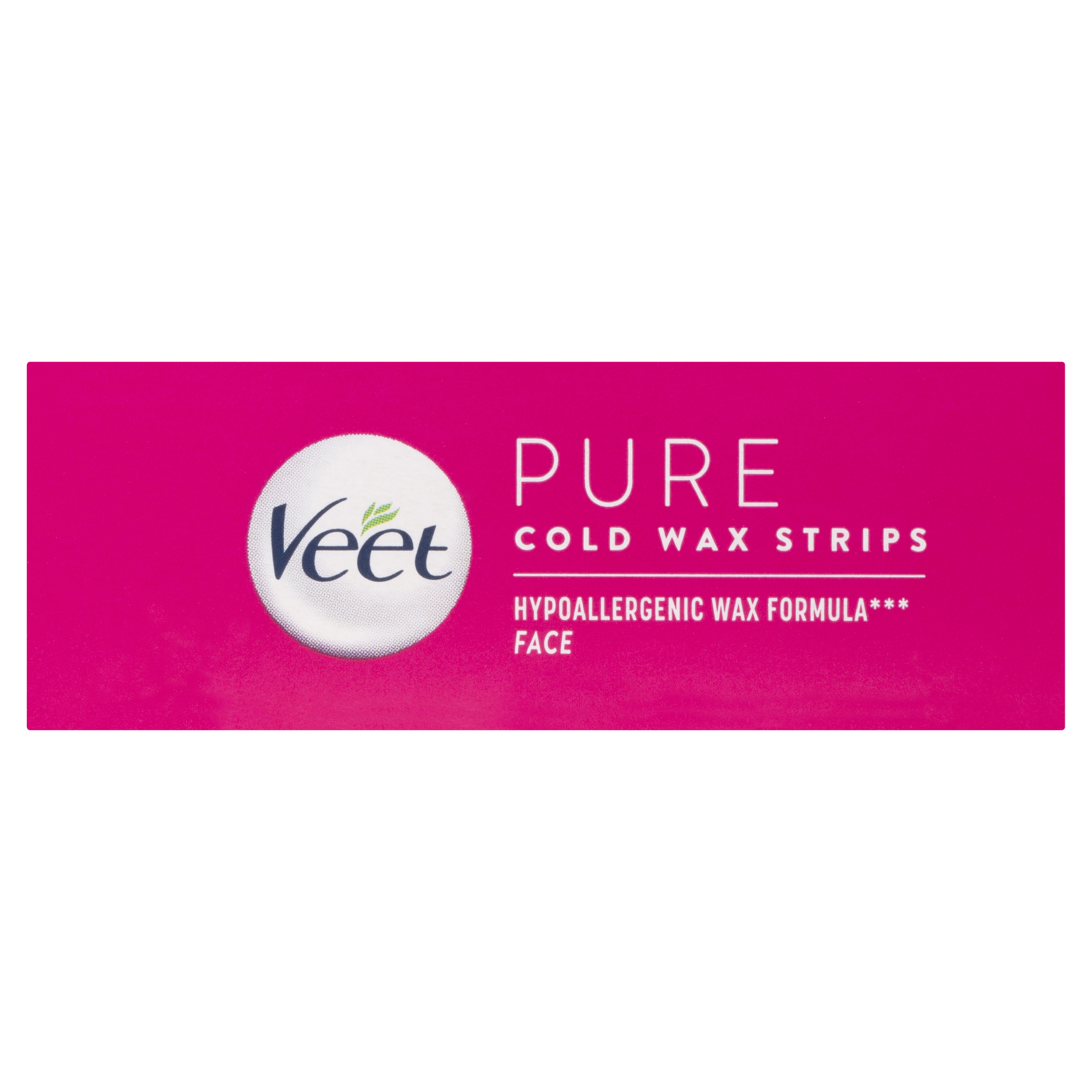 VEET PURE COLD WAX STRIPS FACE SENSITIVE SKIN 20 PACK - Image 3