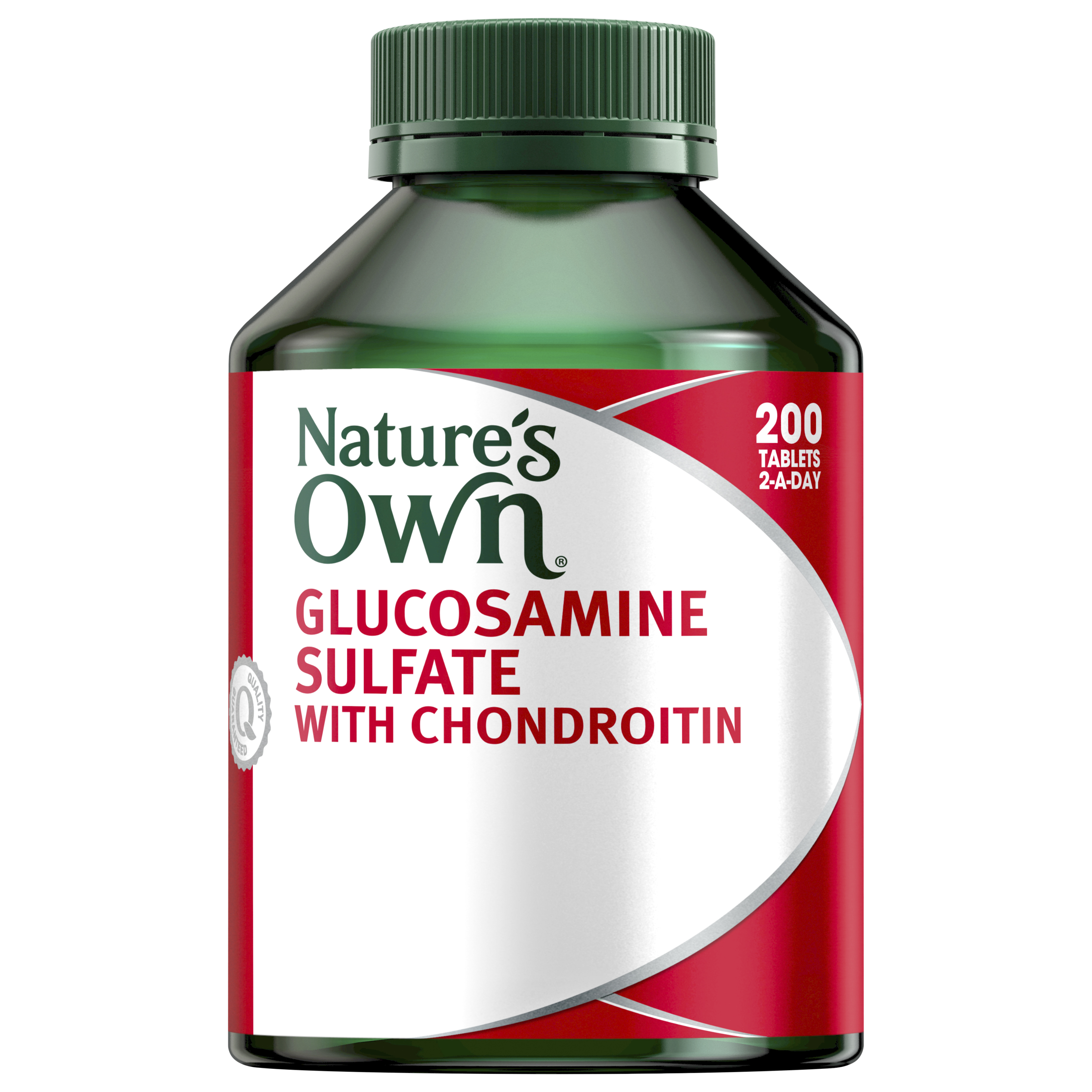 NATURES OWN GLUCOSAMINE SULFATE WITH CHONDROITIN 200 TABLETS - Image 10