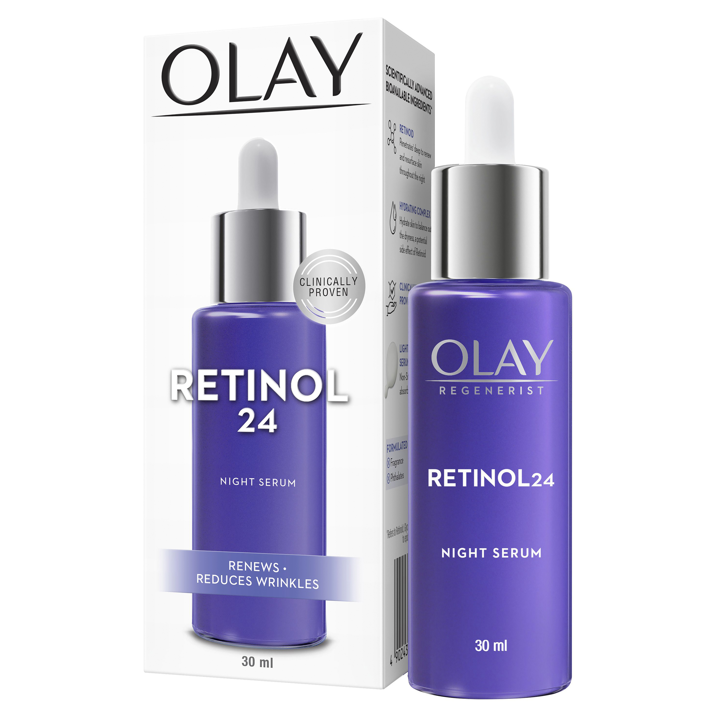 OLAY REGENERIST RETINOL  24 SERUM 30ML - Image 5