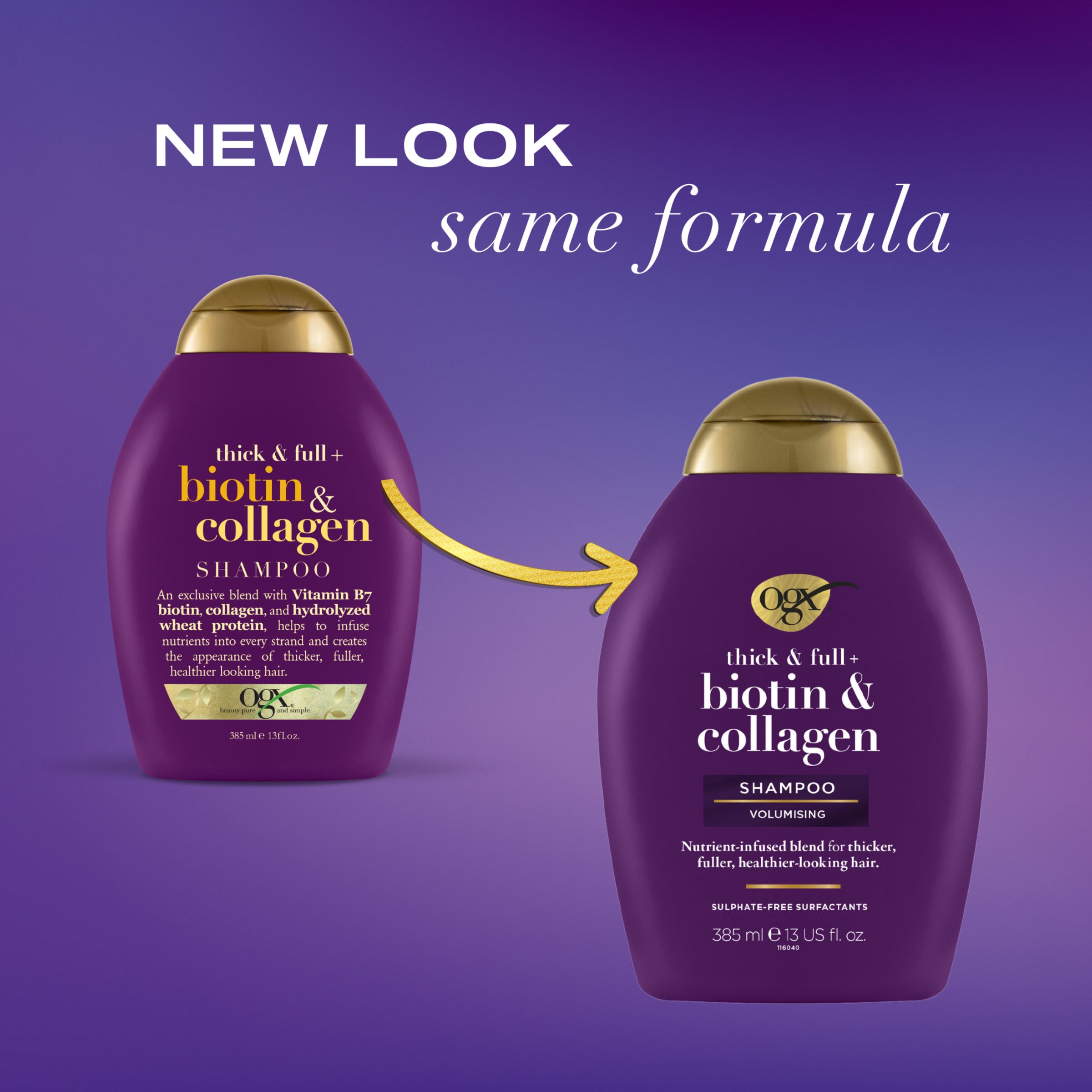 OGX BIOTIN & COLLAGEN SHAMPOO 385ML - Image 7