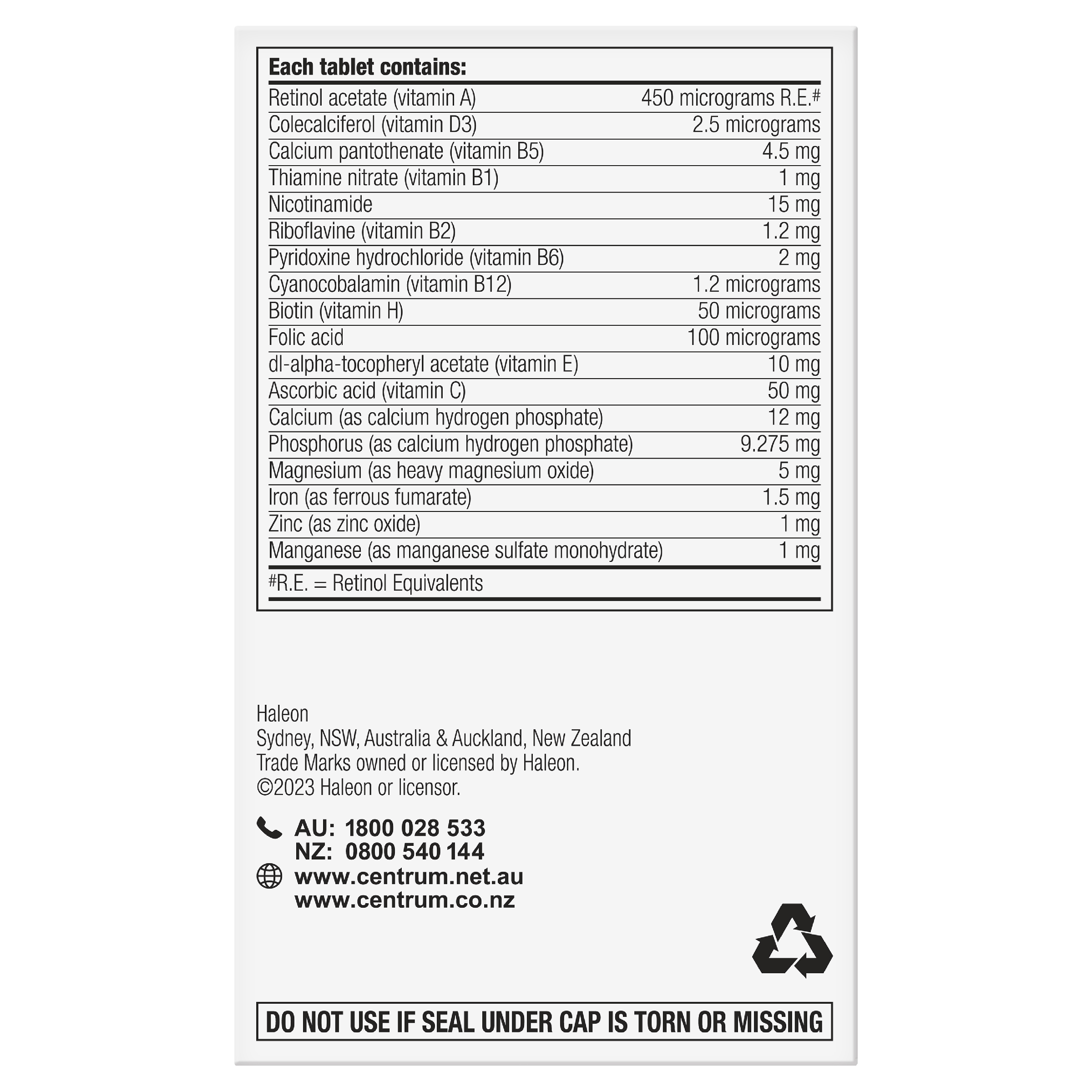 CENTRUM KIDS 60 CHEWABLE TABLETS - Image 4