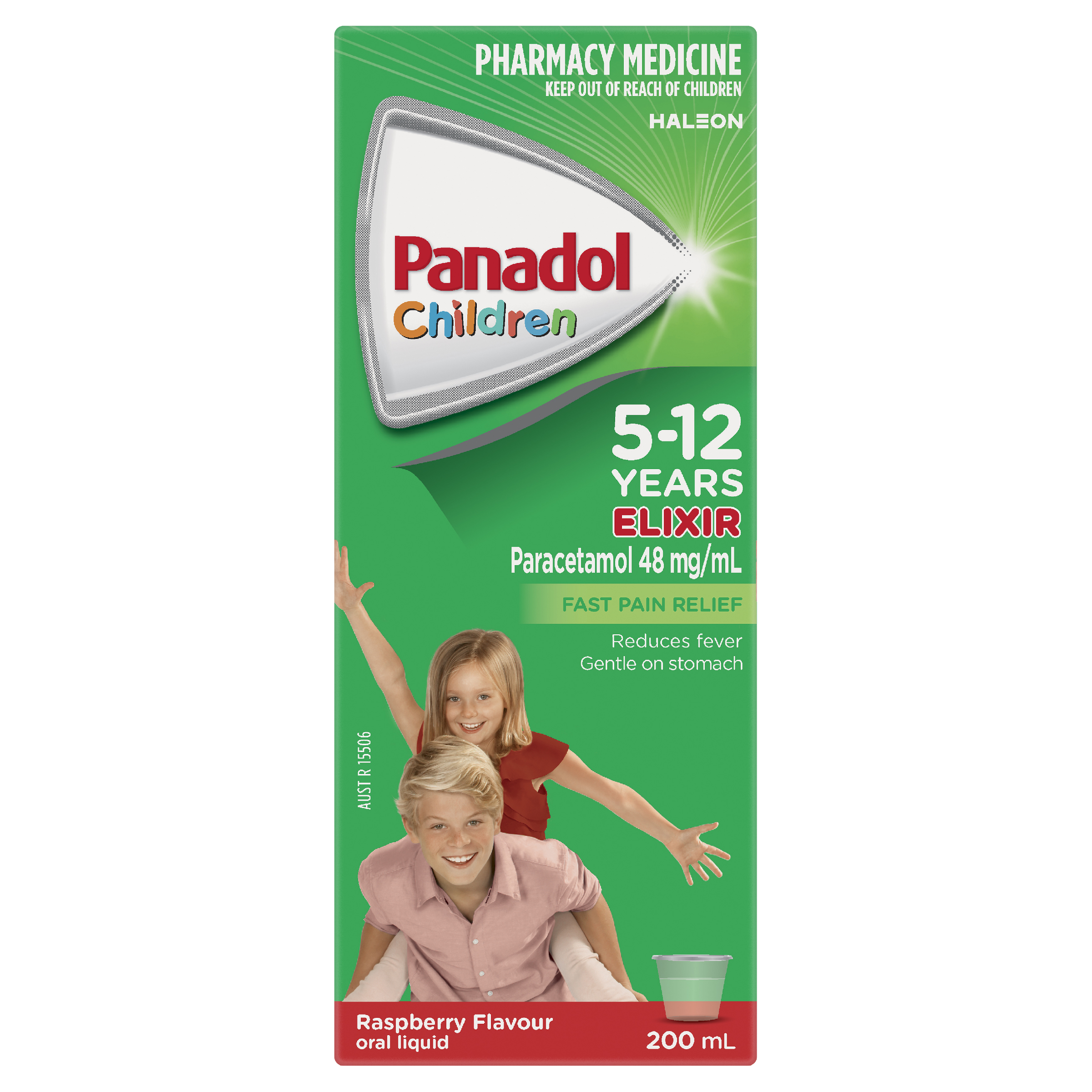 PANADOL CHILDREN 5 YEARS - 12 YEARS ELIXIR 200ML - Image 3