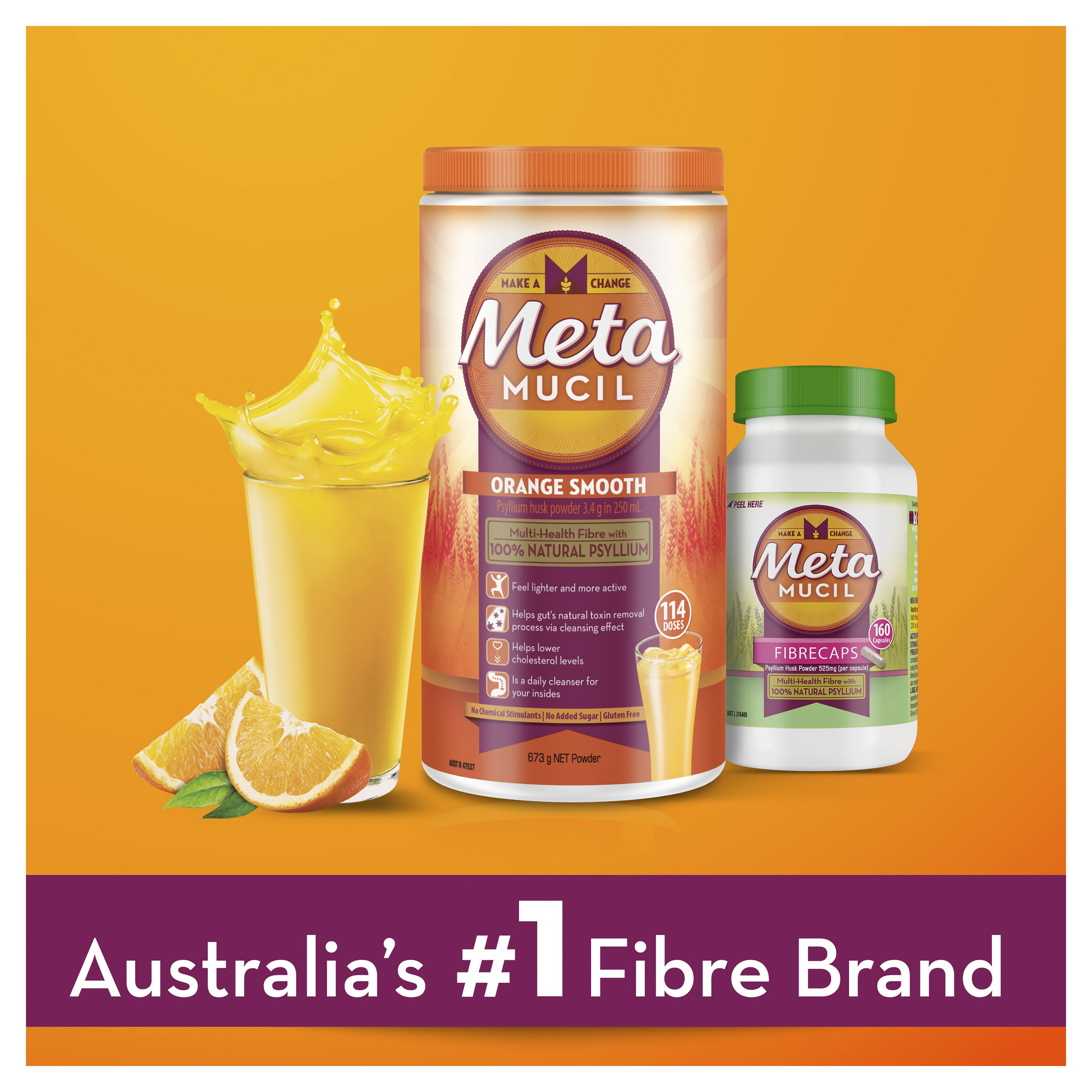 METAMUCIL FIBRECAPS 300 CAPSULES - Image 7