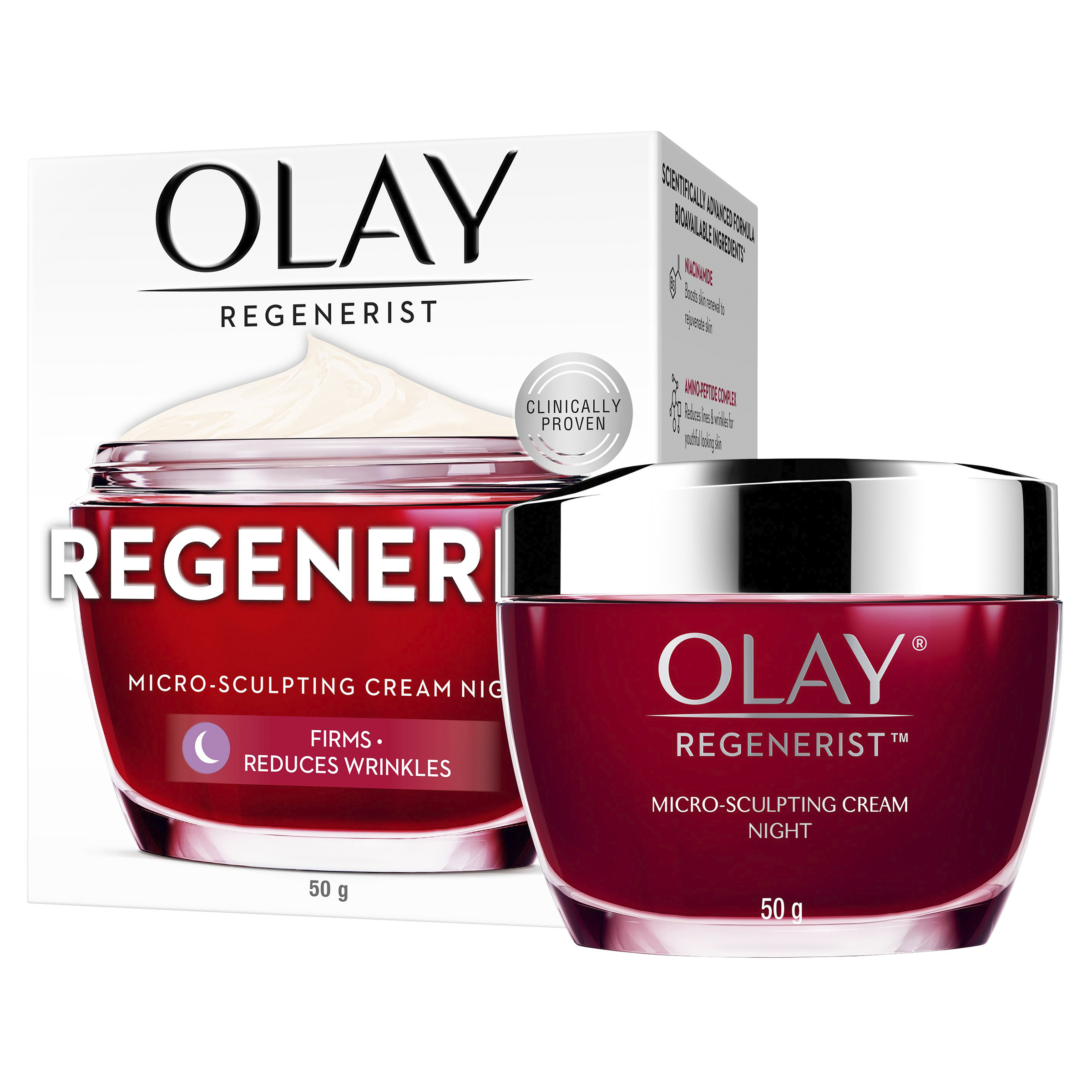 OLAY REGENERIST MICRO-SCULPTING NIGHT CREAM 50G - Image 5