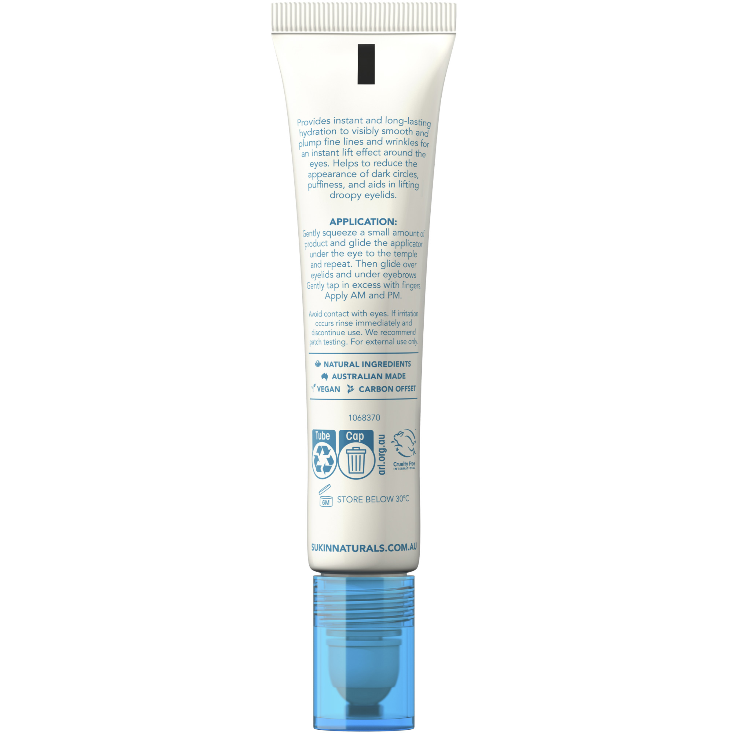 SUKIN AQUABOOST 3D HYALURONIC ACID EYE SERUM 15ML - Image 2