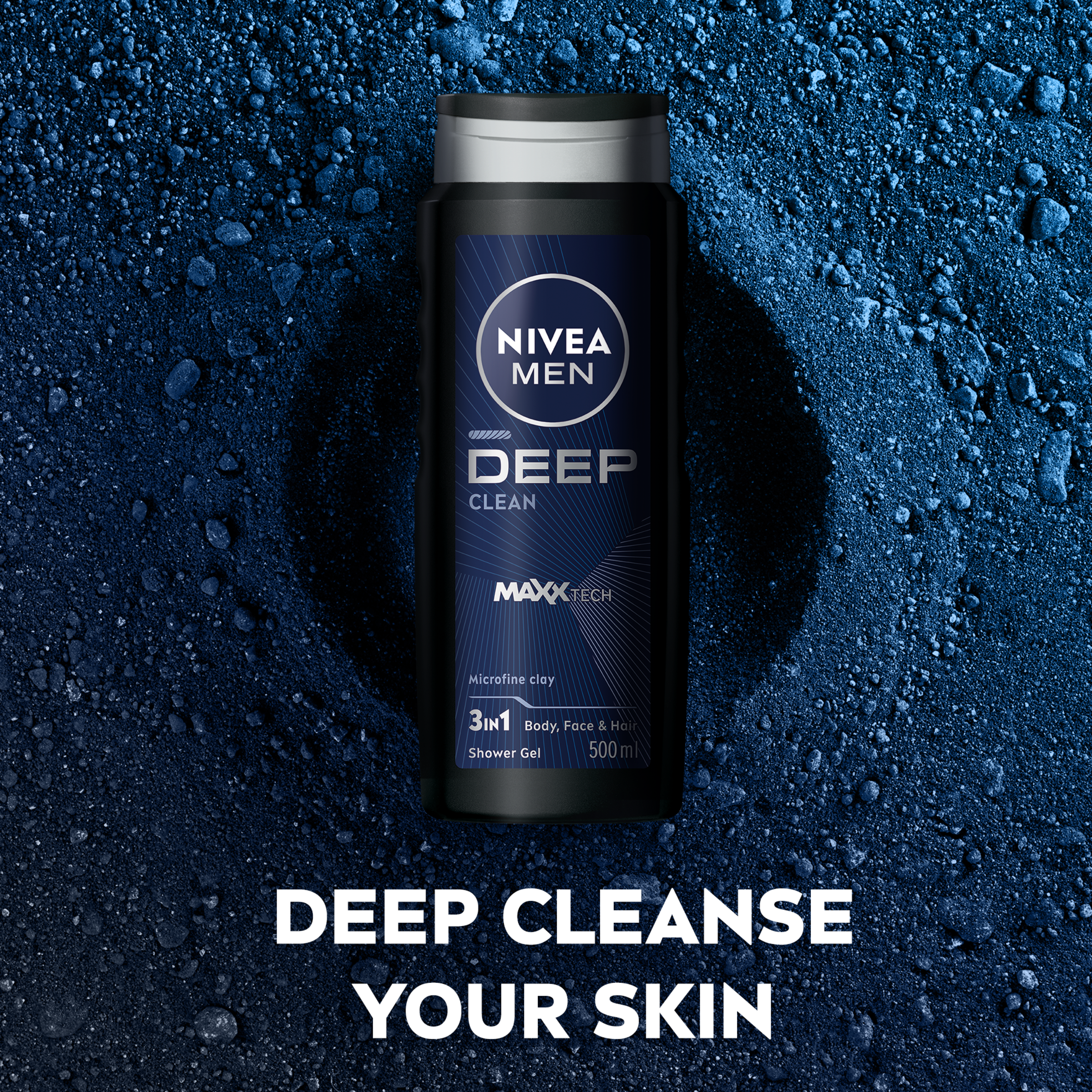 NIVEA MEN SHOWER GEL DEEP 500ML - Image 7