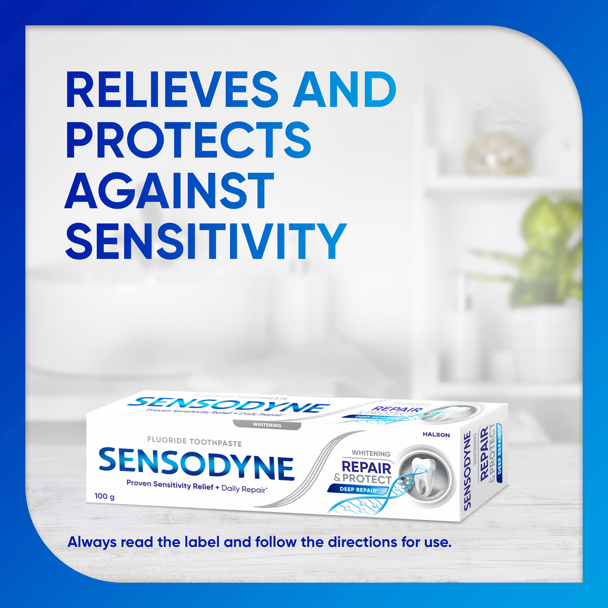 SENSODYNE REPAIR & PROTECT TOOTHPASTE NOVAMIN® WHITENING 100G - Image 7