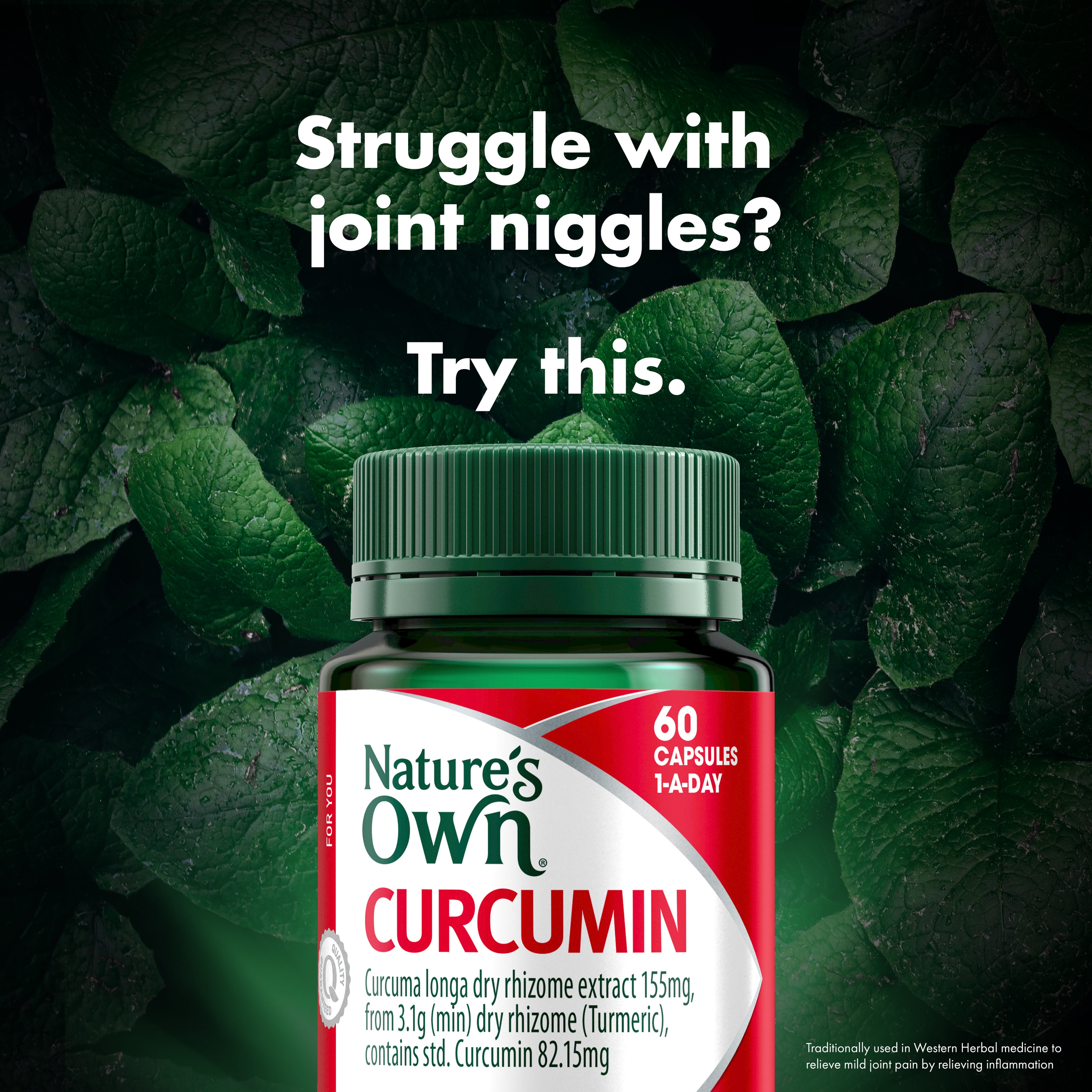 NATURES OWN CURCUMIN 60 CAPSULES - Image 3