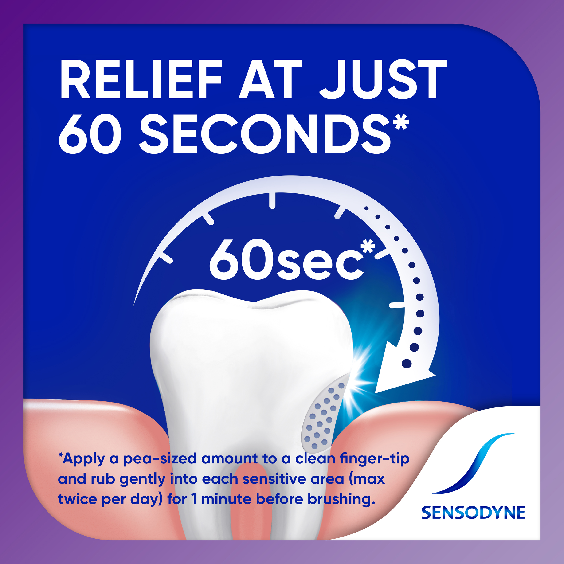 SENSODYNE RAPID RELIEF ORIGINAL TOOTHPASTE 100G - Image 8