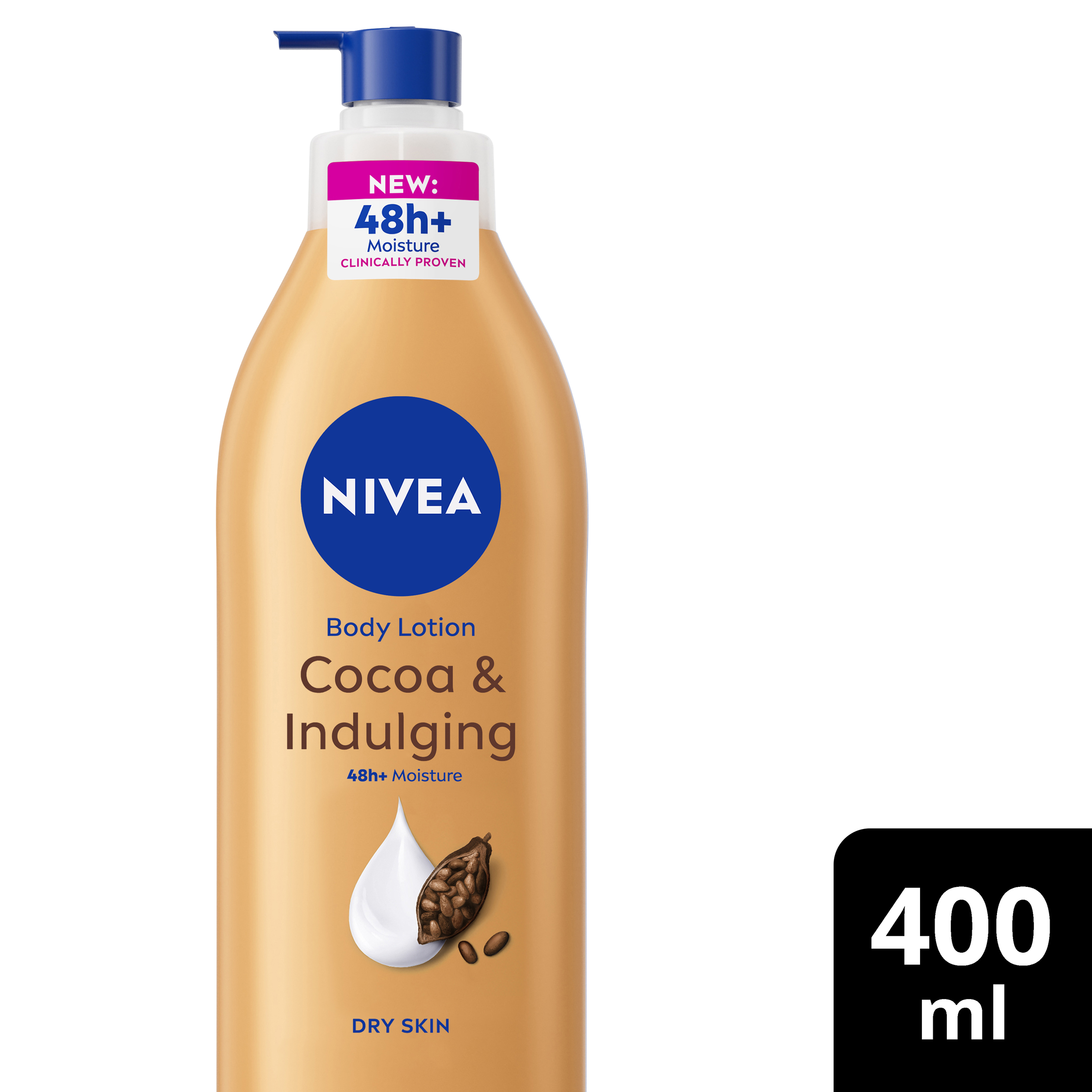 NIVEA COCOA & INDULGING BODY LOTION 400ML - Image 10