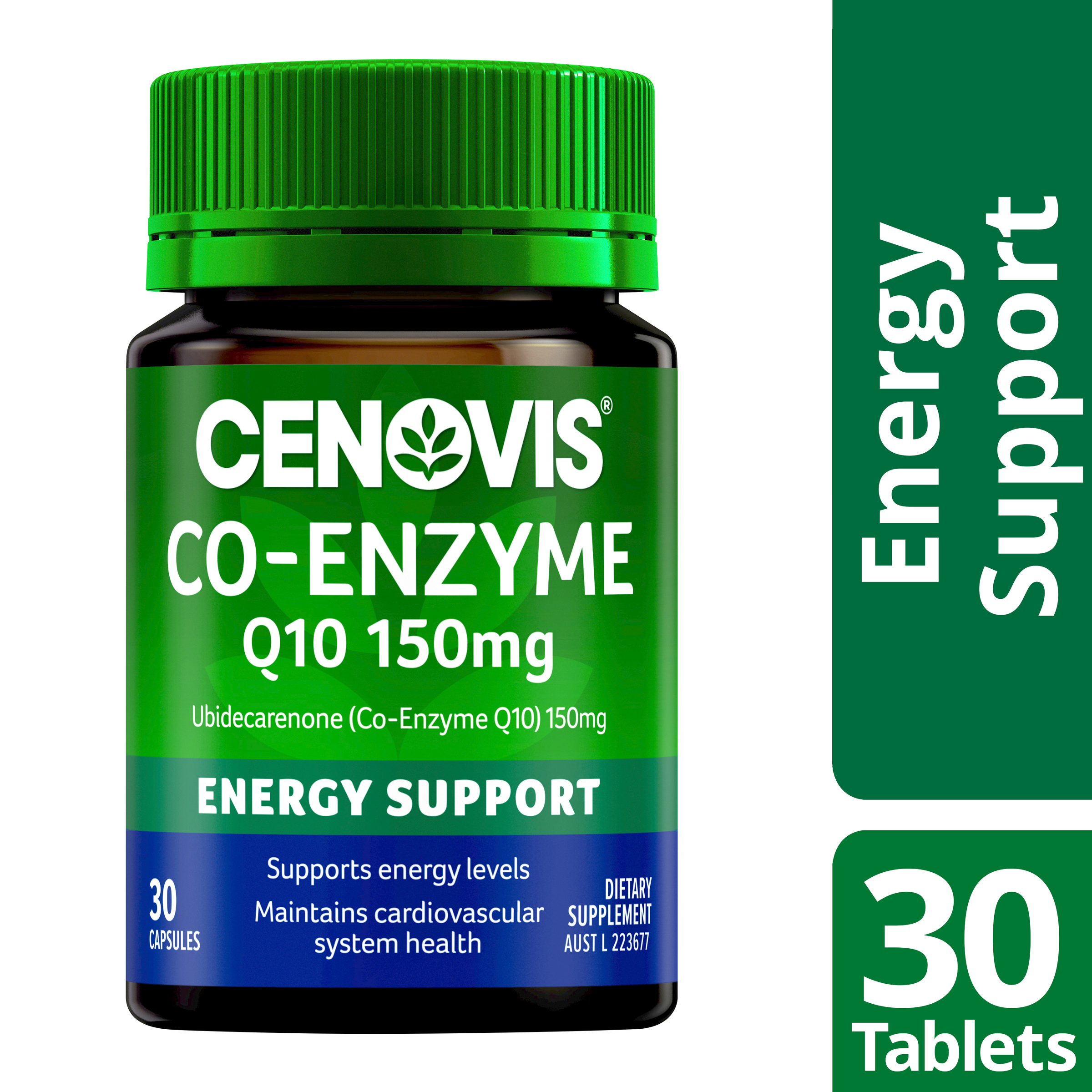 CENOVIS ENZYME Q10 150MG 30 CAPSULES - Image 5