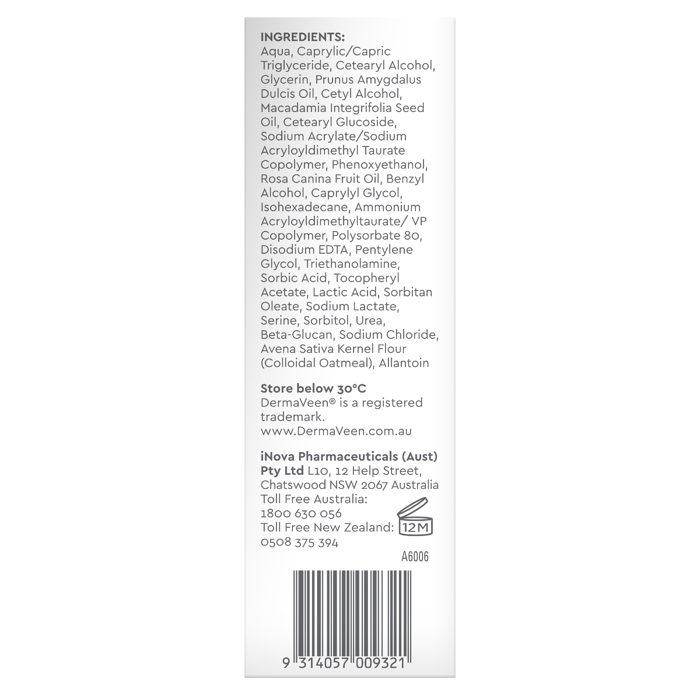 DERMAVEEN HYDRATING FACIAL MOISTURISER 75ML - Image 4