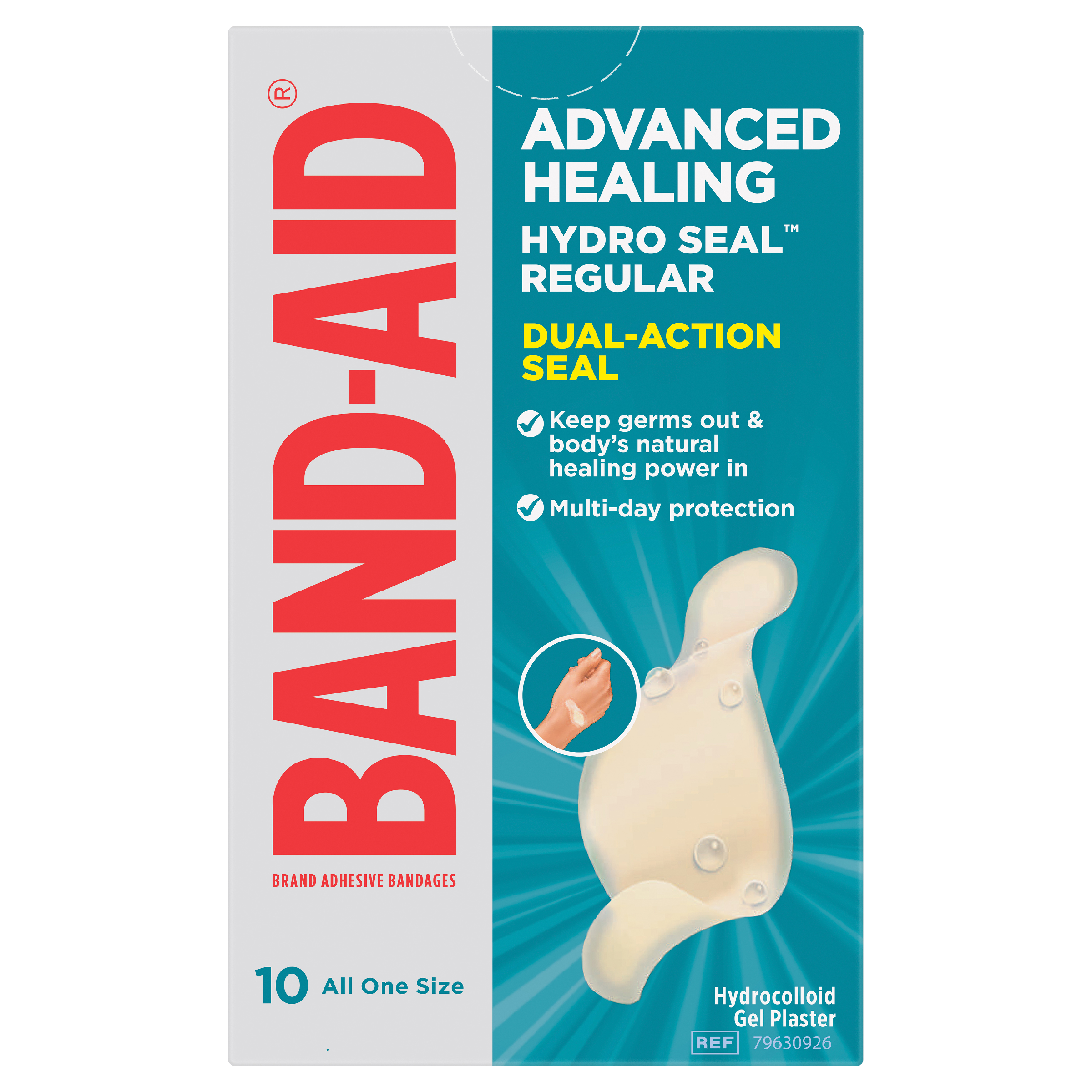 BAND-AID ADVANCED HEALING REGULAR 10 PACK - Image 2