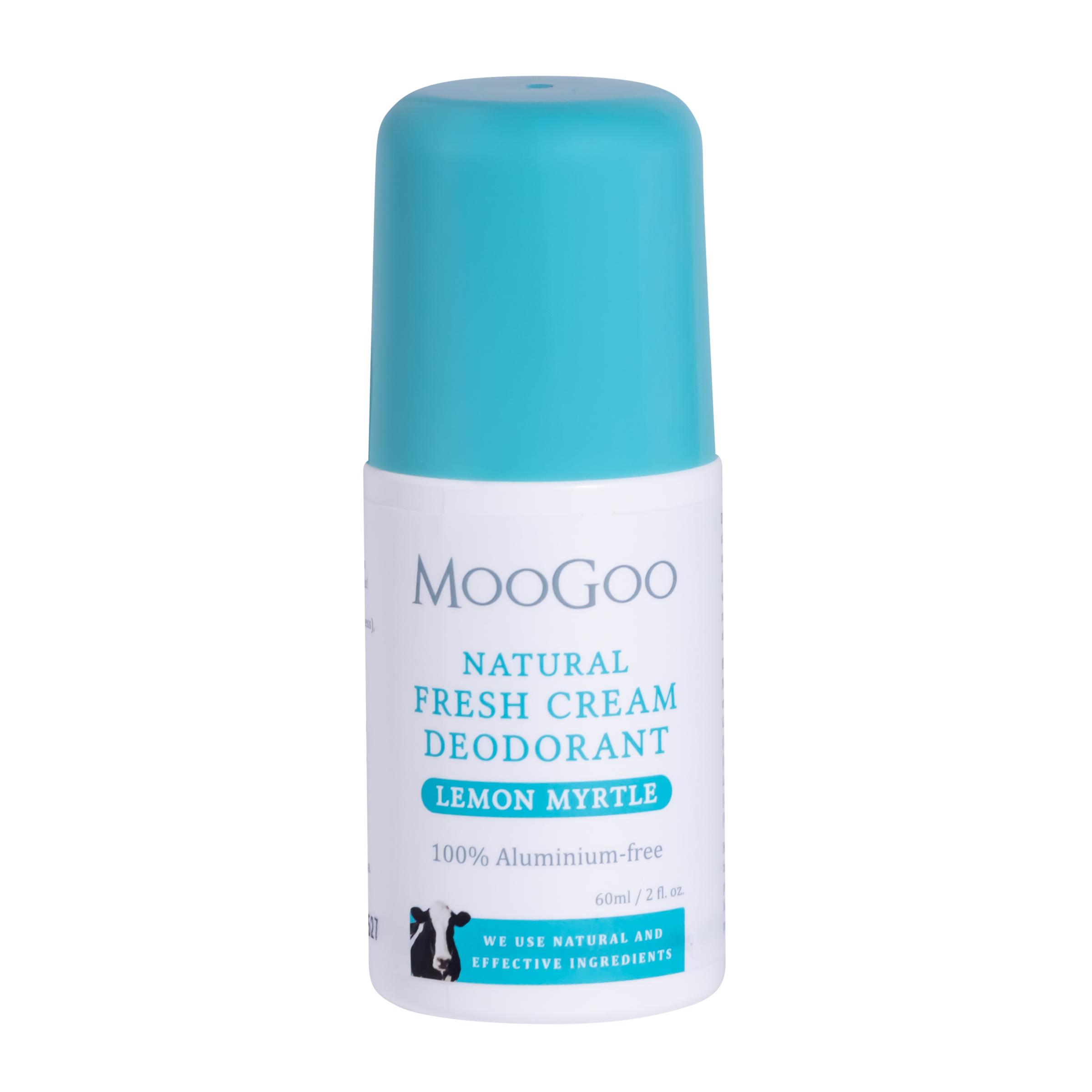 MOOGOO NATURAL ANTIPERSPIRANT CREAM LEMON MYRTLE 0% ALUMINIUM 60ML