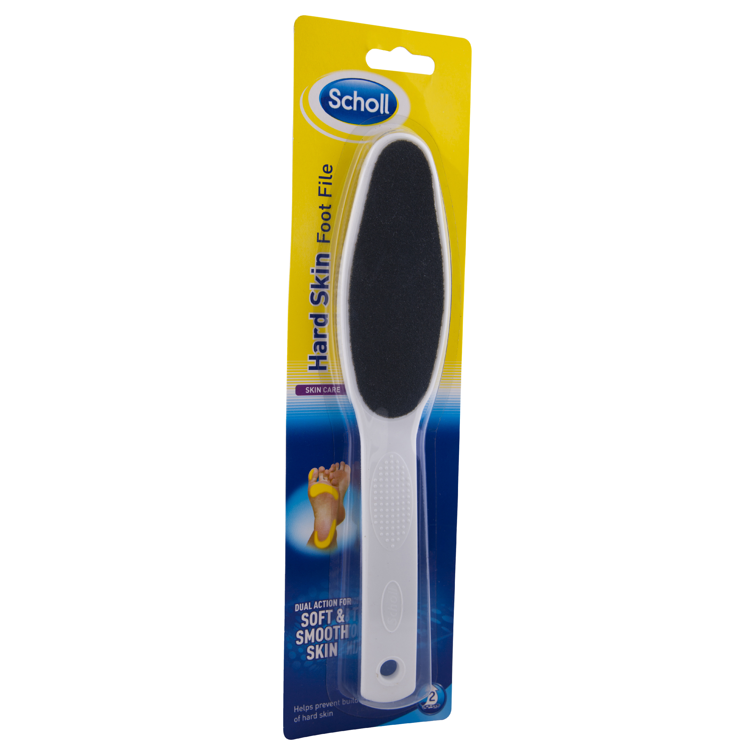 SCHOLL HARD SKIN FOOT FILE DUAL ACTION