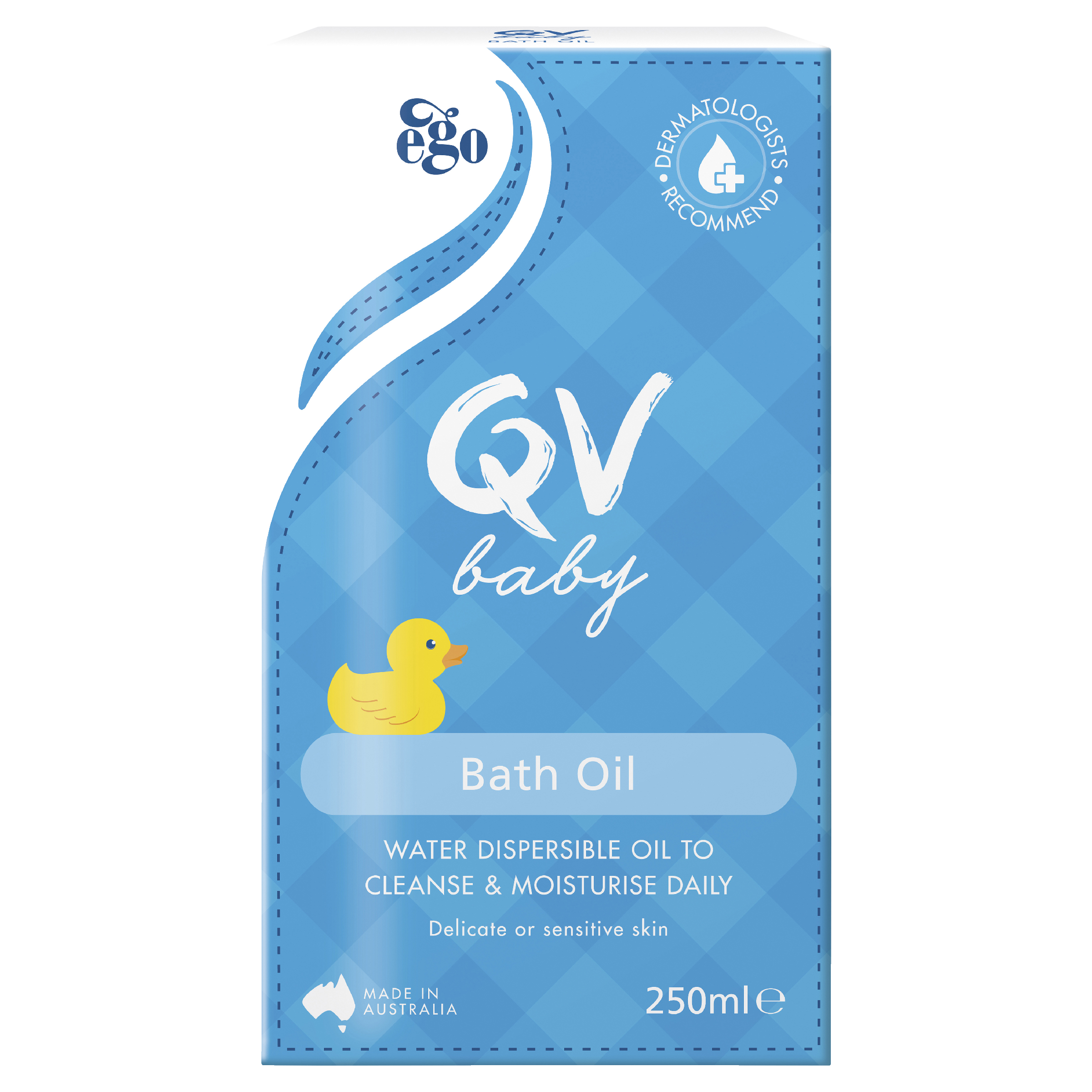 EGO QV BABY BATH OIL WITH VITAMIN E 250ML - Image 4
