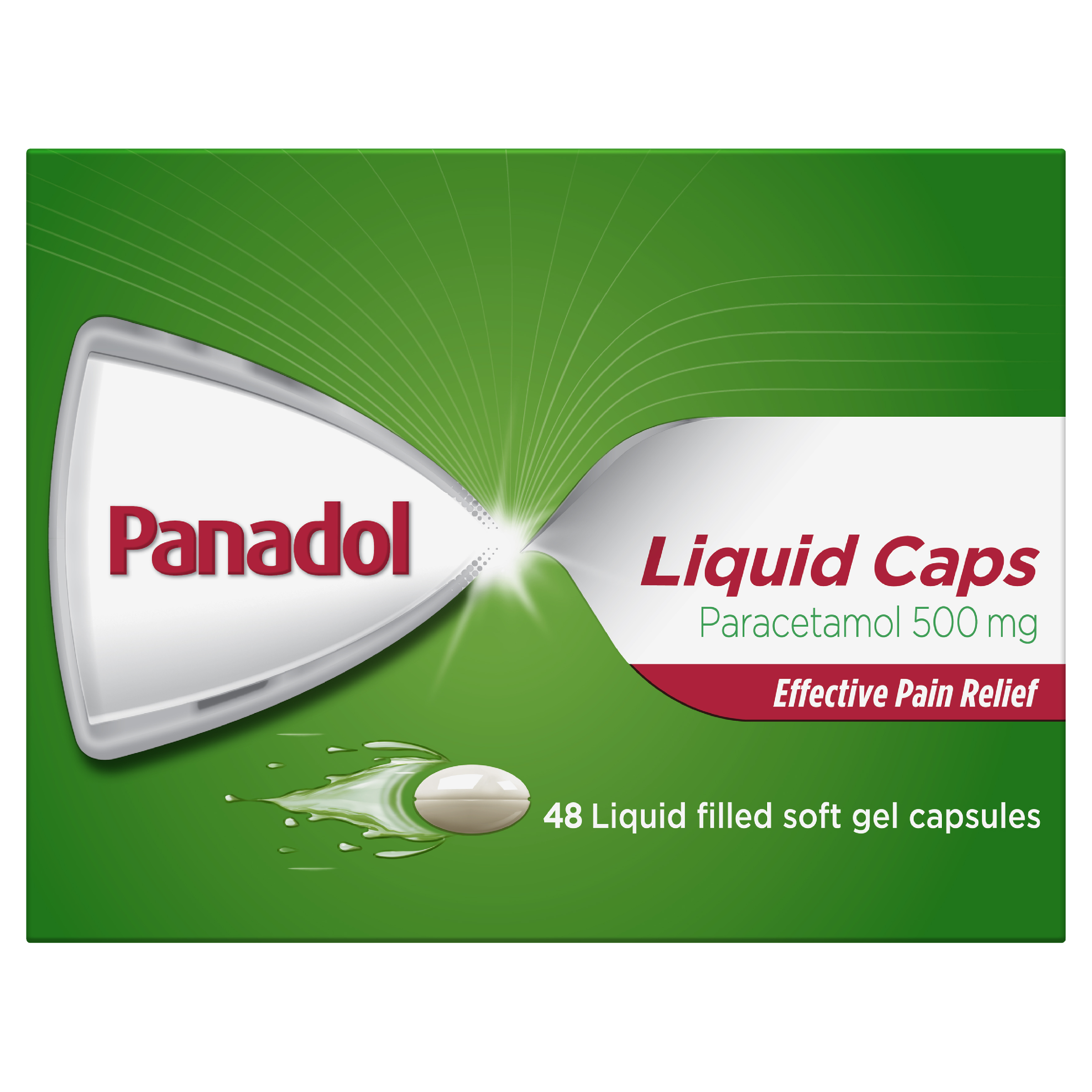 PANADOL 500MG 48 LIQUID CAPSULES - Image 5