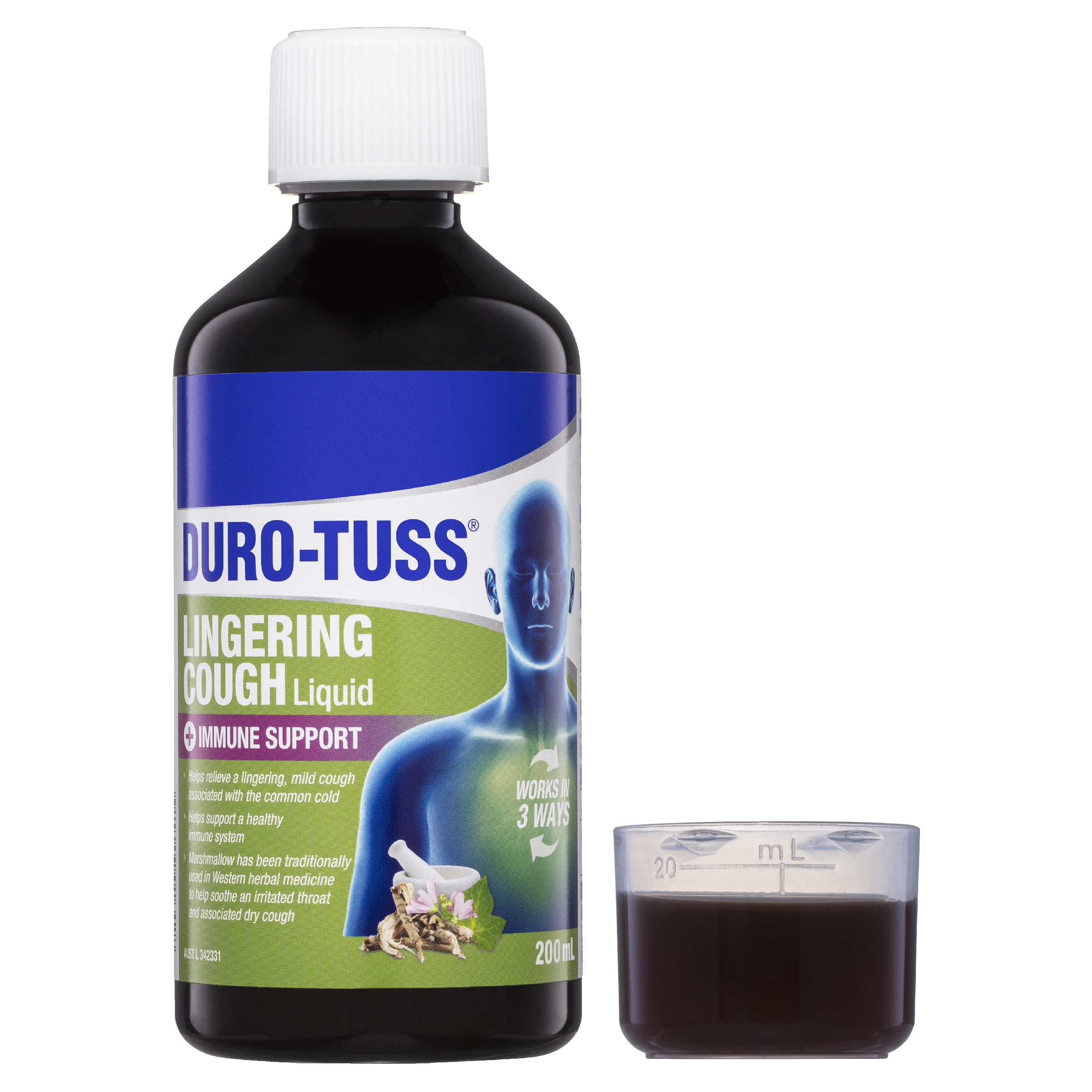 DURO-TUSS LINGERING COUGH LIQUID 200ML - Image 5