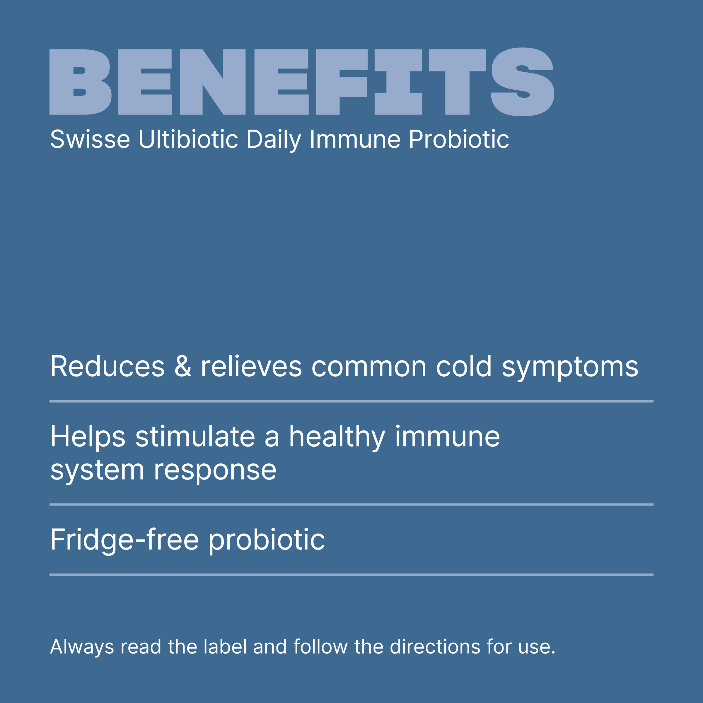 SWISSE ULTIBIOTIC DAILY IMMUNE PROBIOTIC 30 CAPSULES - Image 3