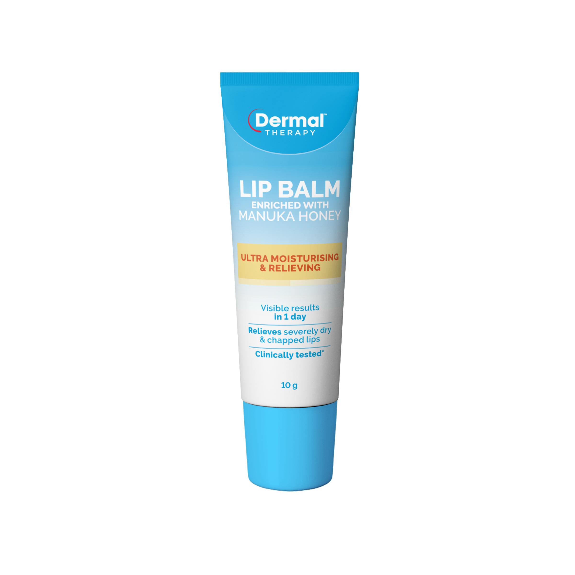DERMAL THERAPY LIP BALM TUBE MANUKA HONEY 10G - Image 3