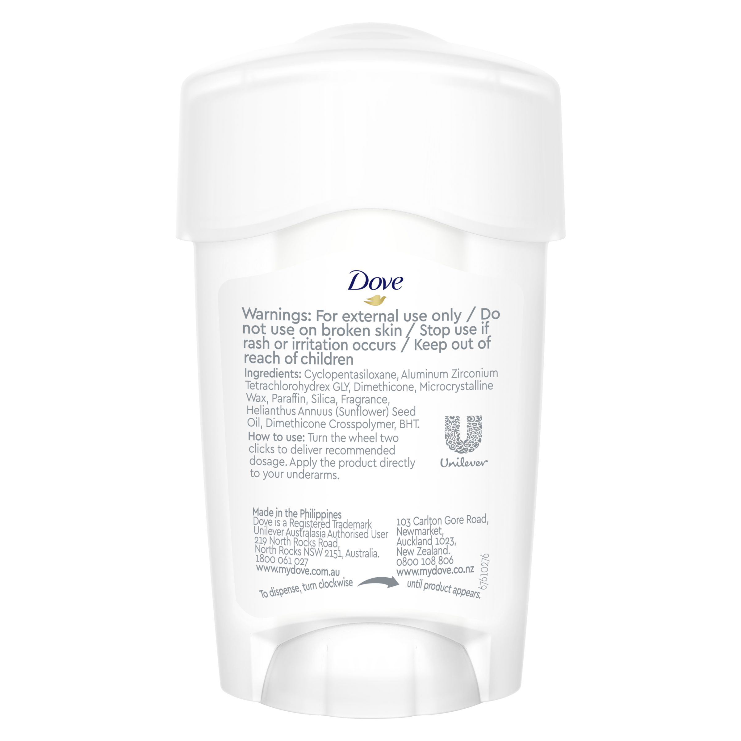 DOVE WOMEN ANTIPERSPIRANT CLINICAL PROTECT FRESH TOUCH CREAM 45ML - Image 6