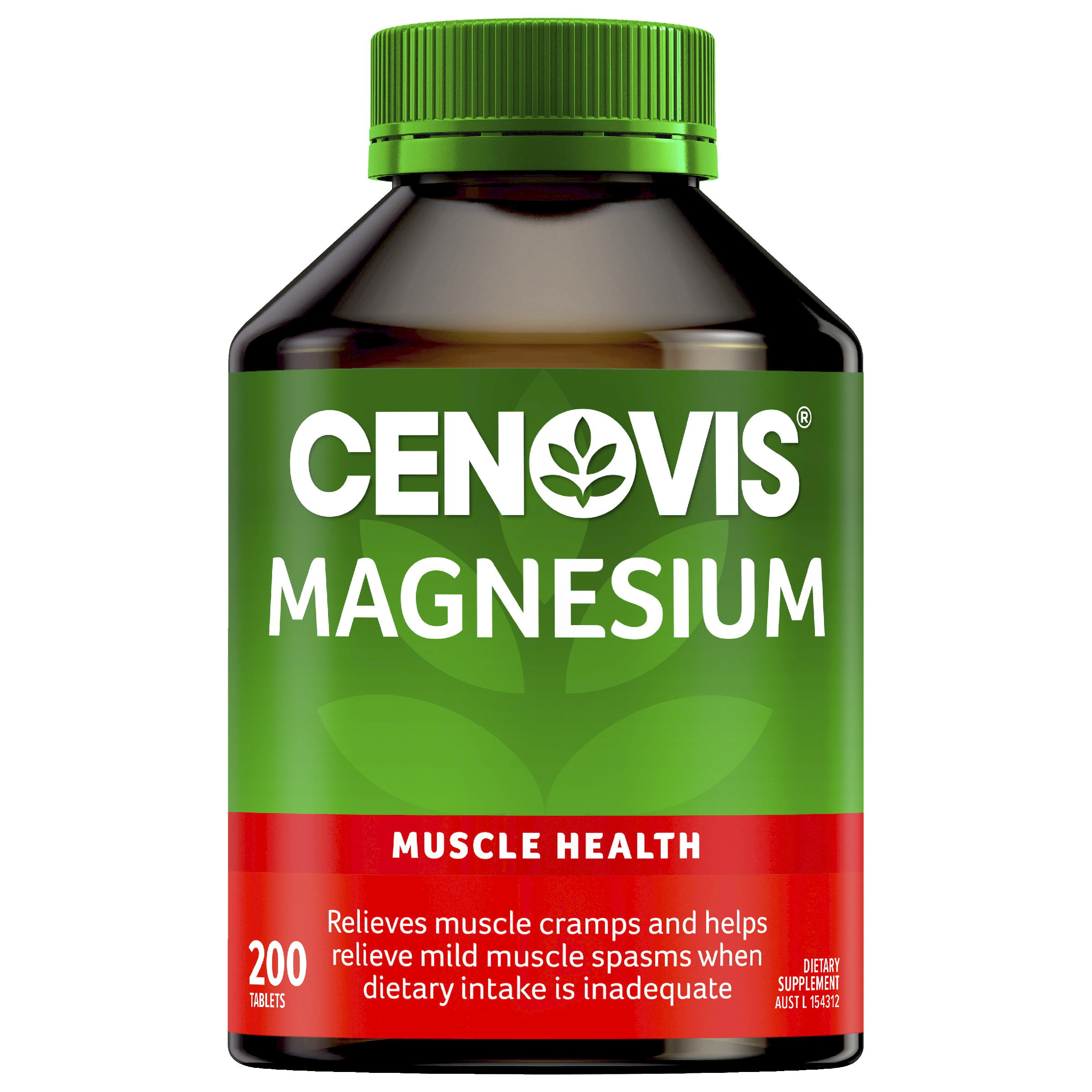 CENOVIS MAGNESIUM 200 TABLETS