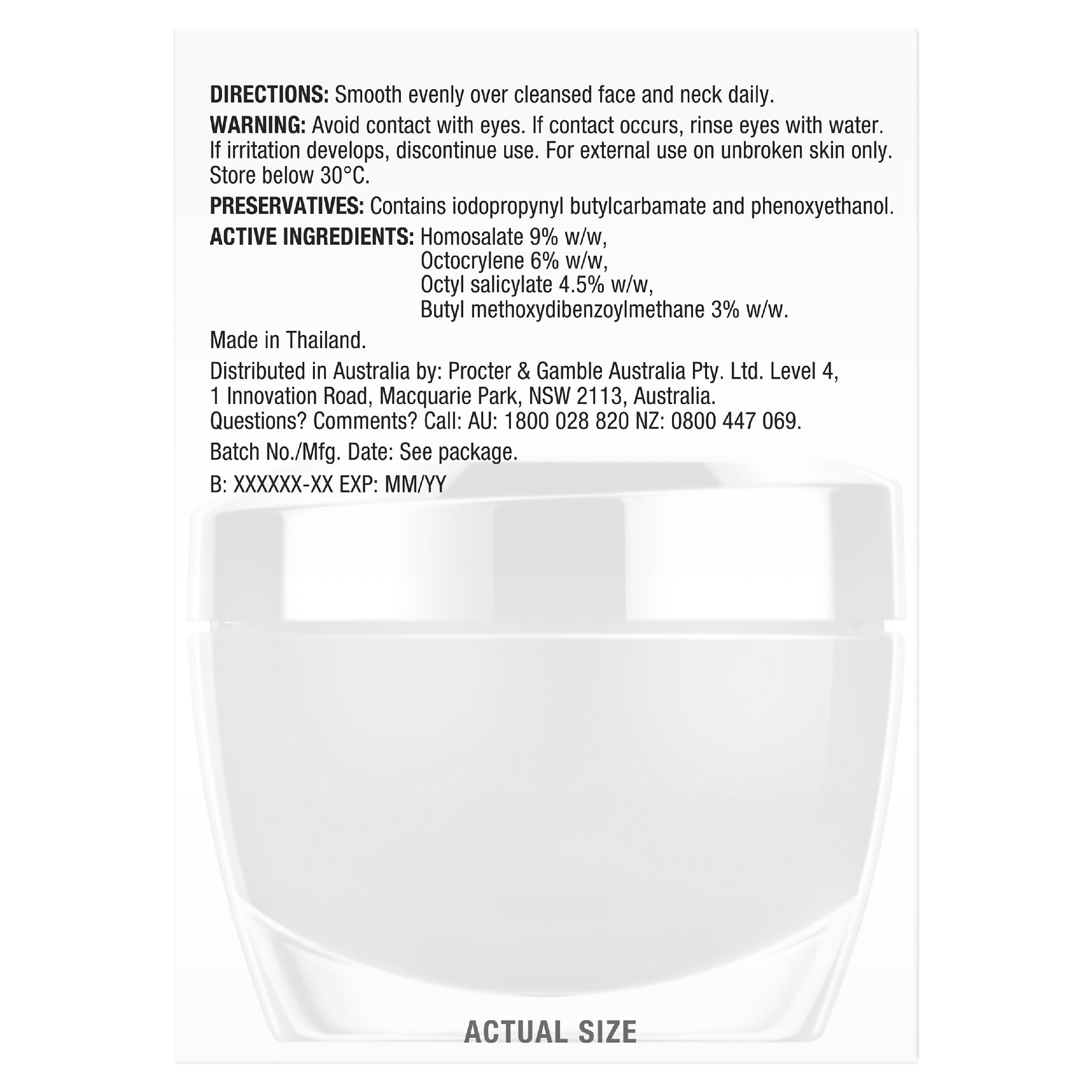 OLAY REGENERIST COLLAGEN PEPTIDE 24 CREAM SPF30 50G - Image 3