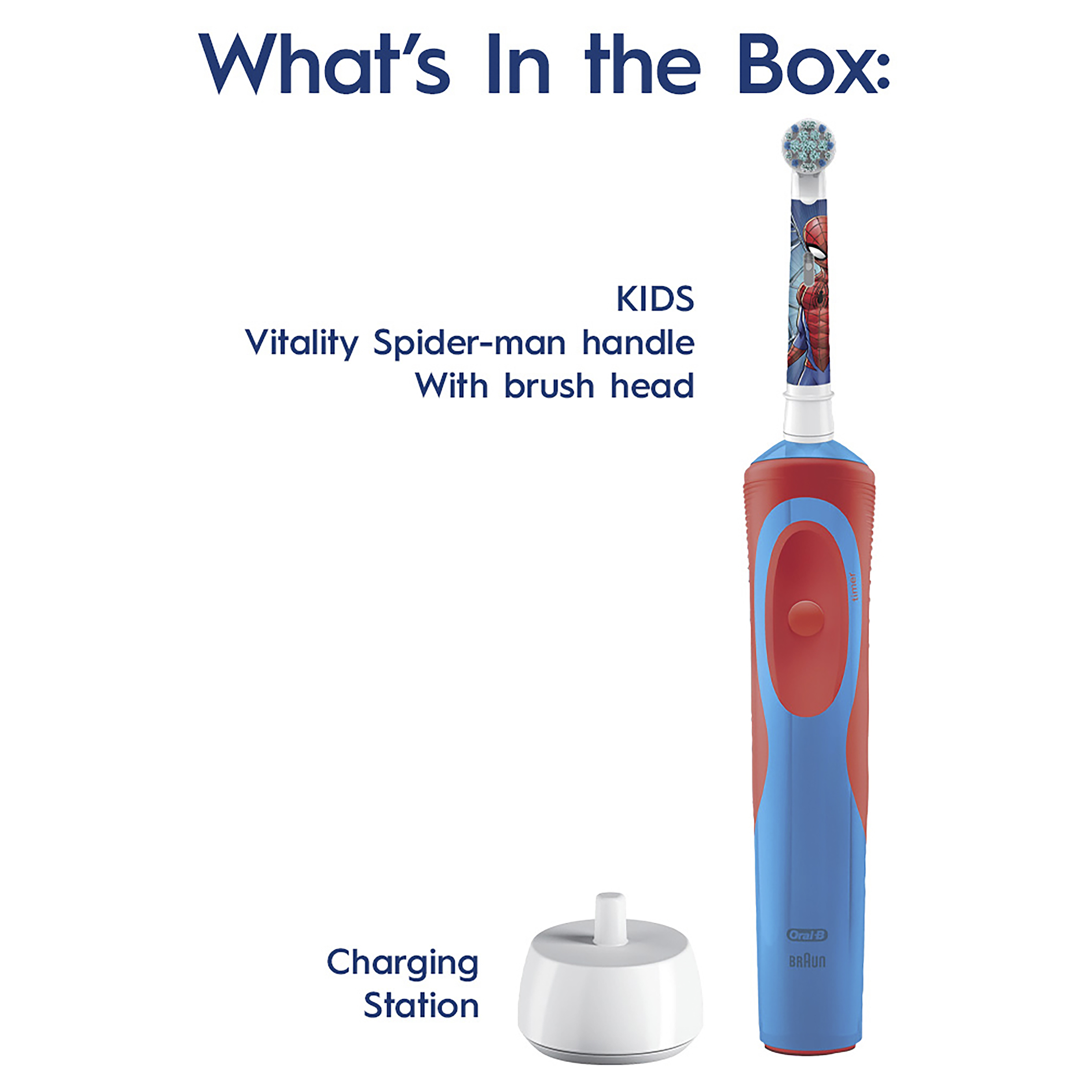 ORAL-B ELECTRIC TOOTHBRUSH SPIDERMAN ECOBOX 1 PACK - Image 5