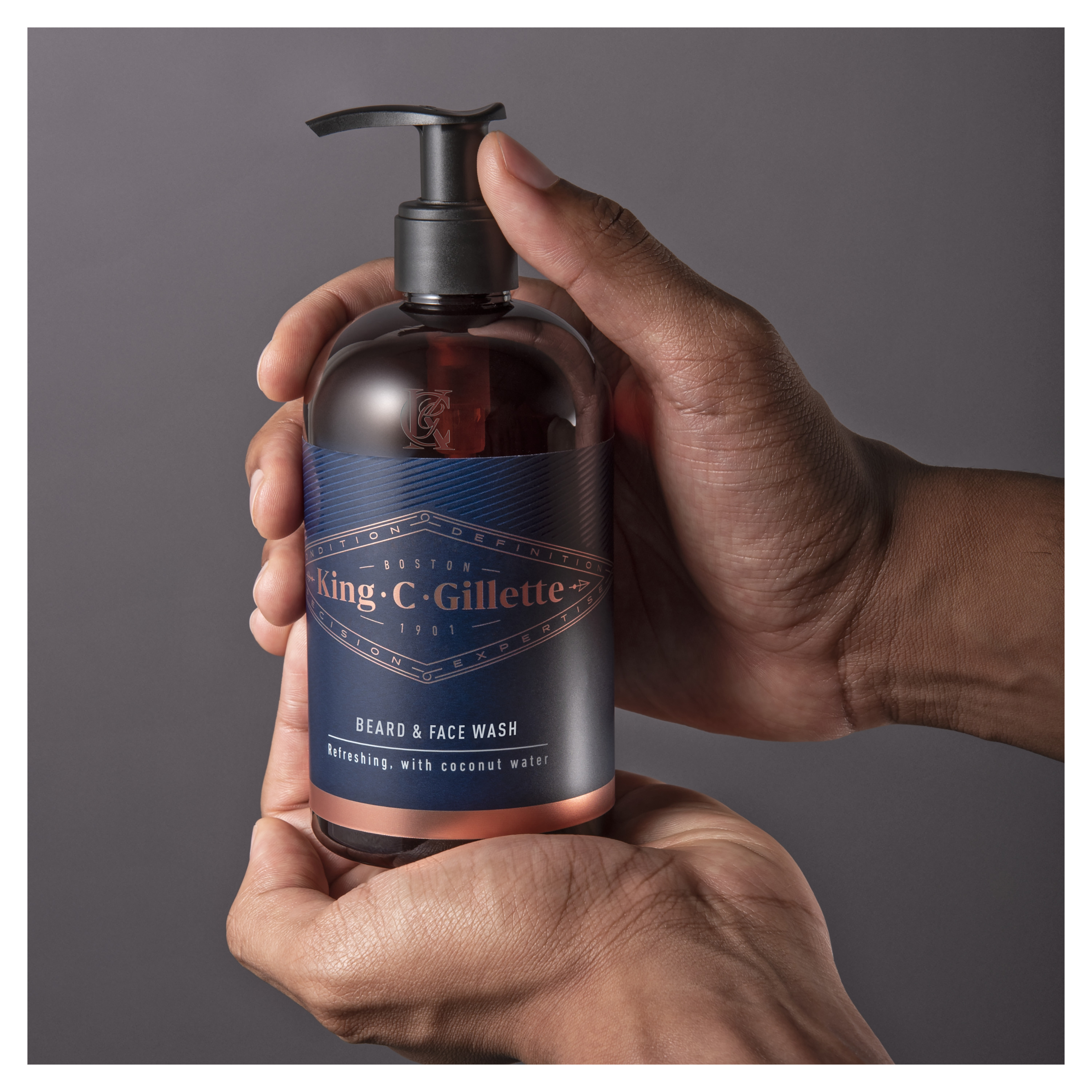 GILLETTE KING C BEARD AND FACE WASH 350ML - Image 7