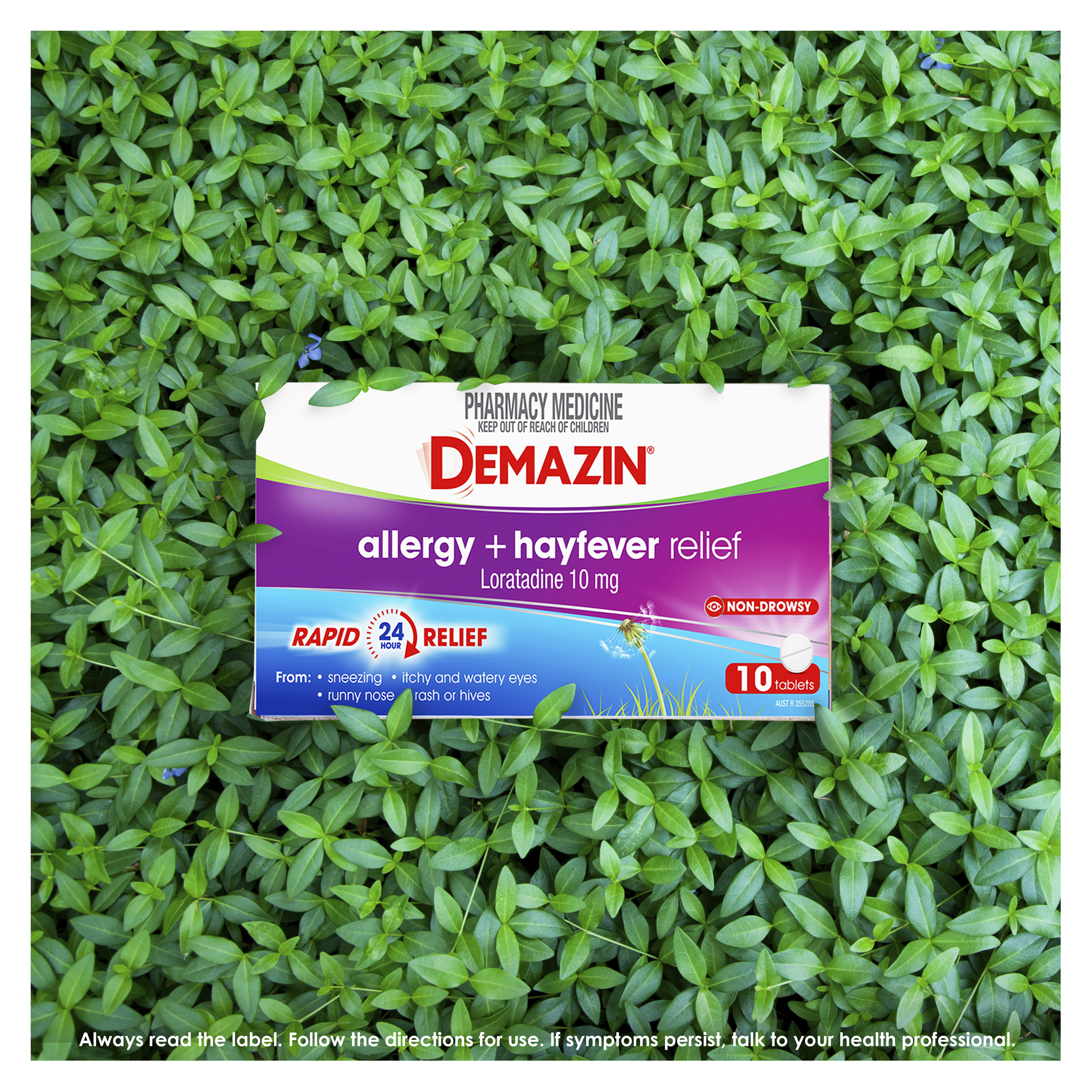 DEMAZIN ALLERGY + HAYFEVER 60 TABLETS - Image 8