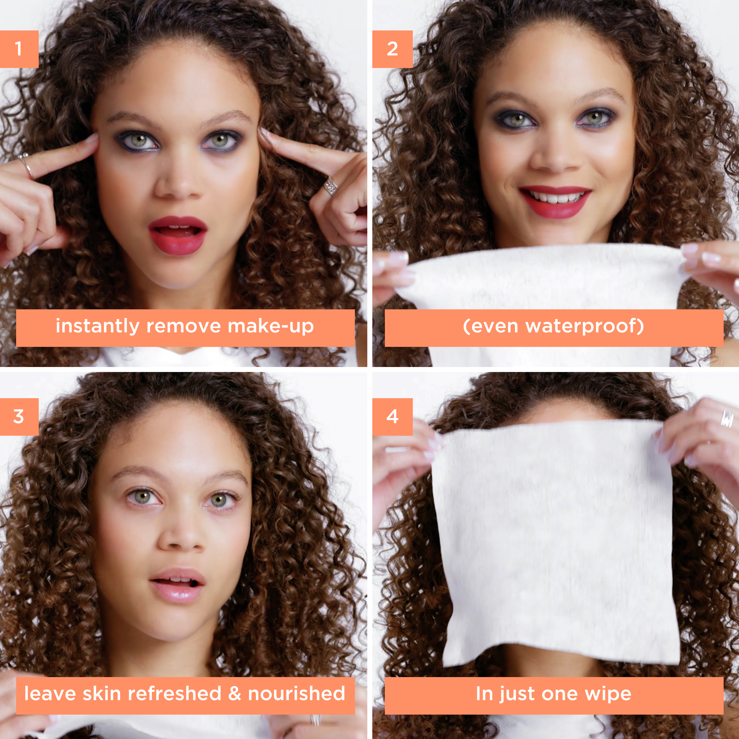 SIMPLE FACE WIPES PROTECT AND GLOW INSTANT GLOW 20 PACK - Image 3
