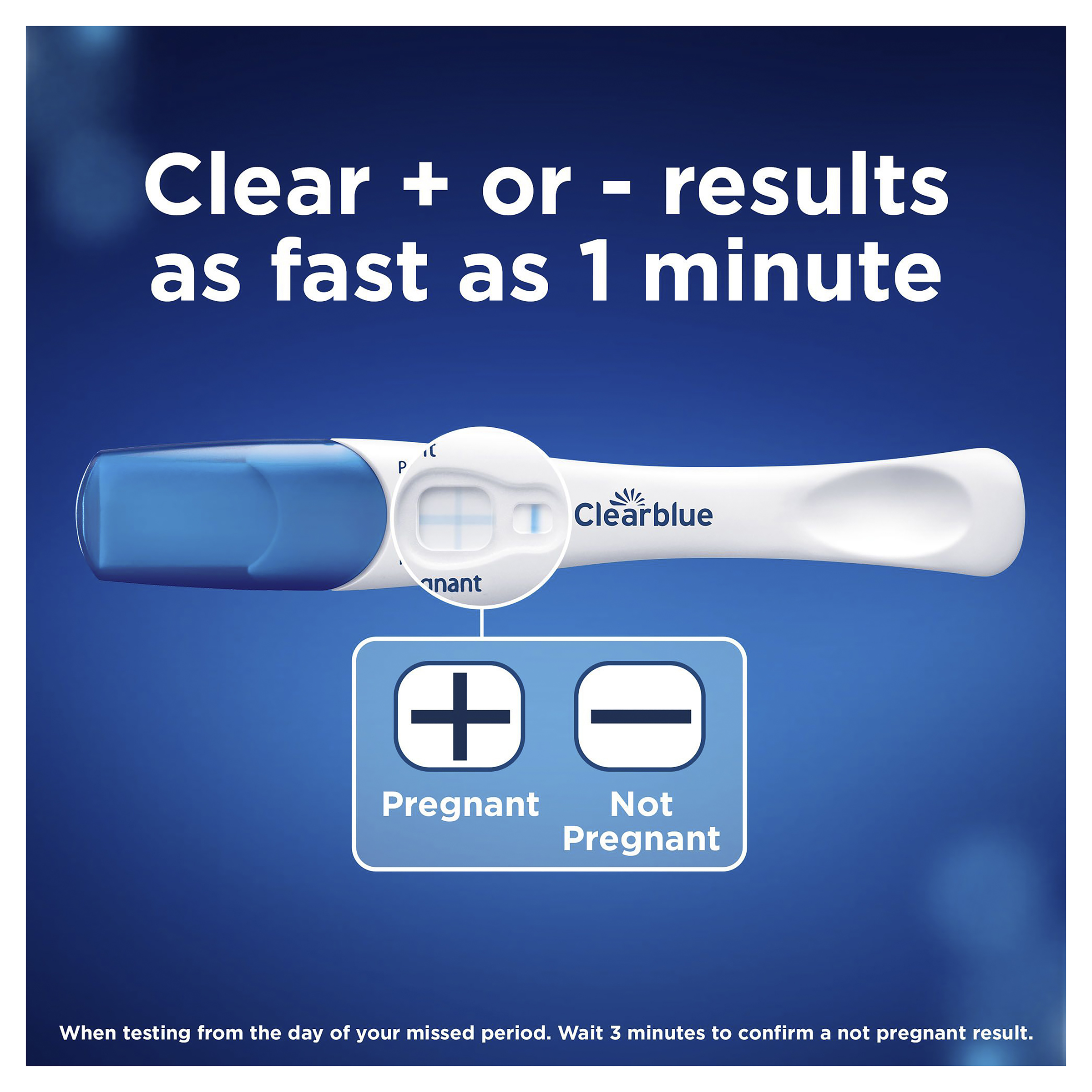 CLEARBLUE VISUAL RAPID PREGNACY TEST 1 PACK - Image 4