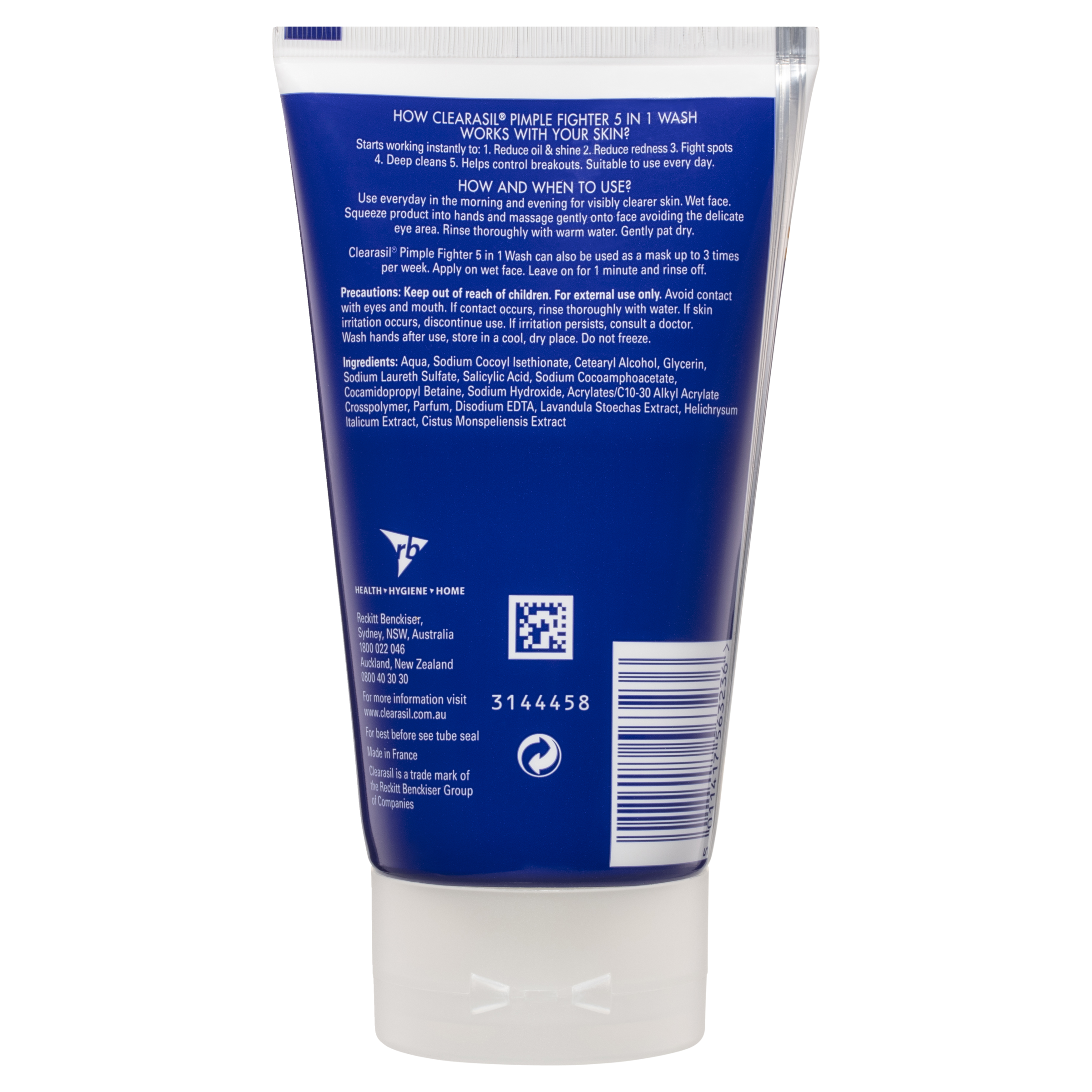 CLEARASIL ULTRA 5 IN 1 WASH 150ML - Image 2