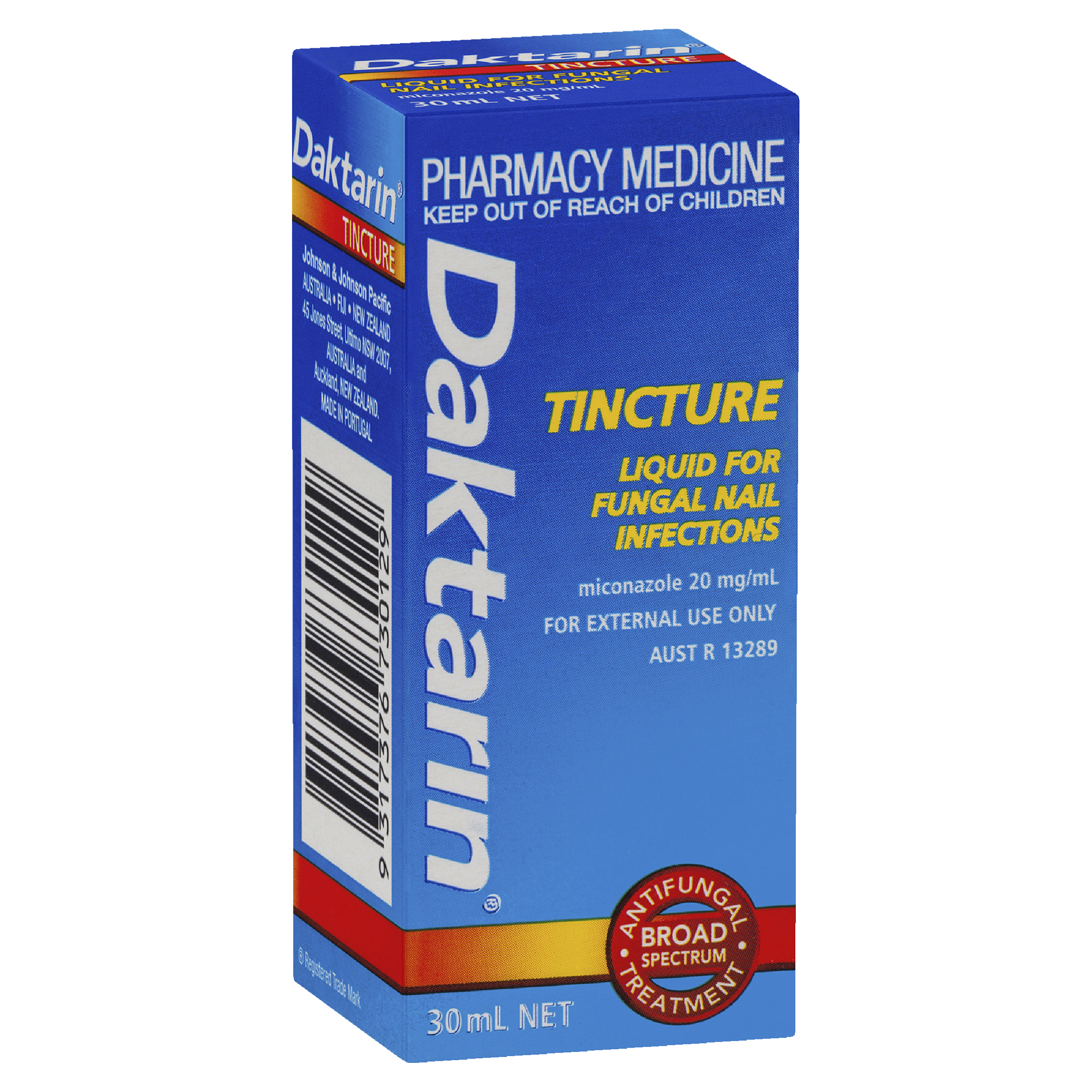 DAKTARIN TINCTURE FOR FUNGAL NAIL INFECTIONS 30ML
