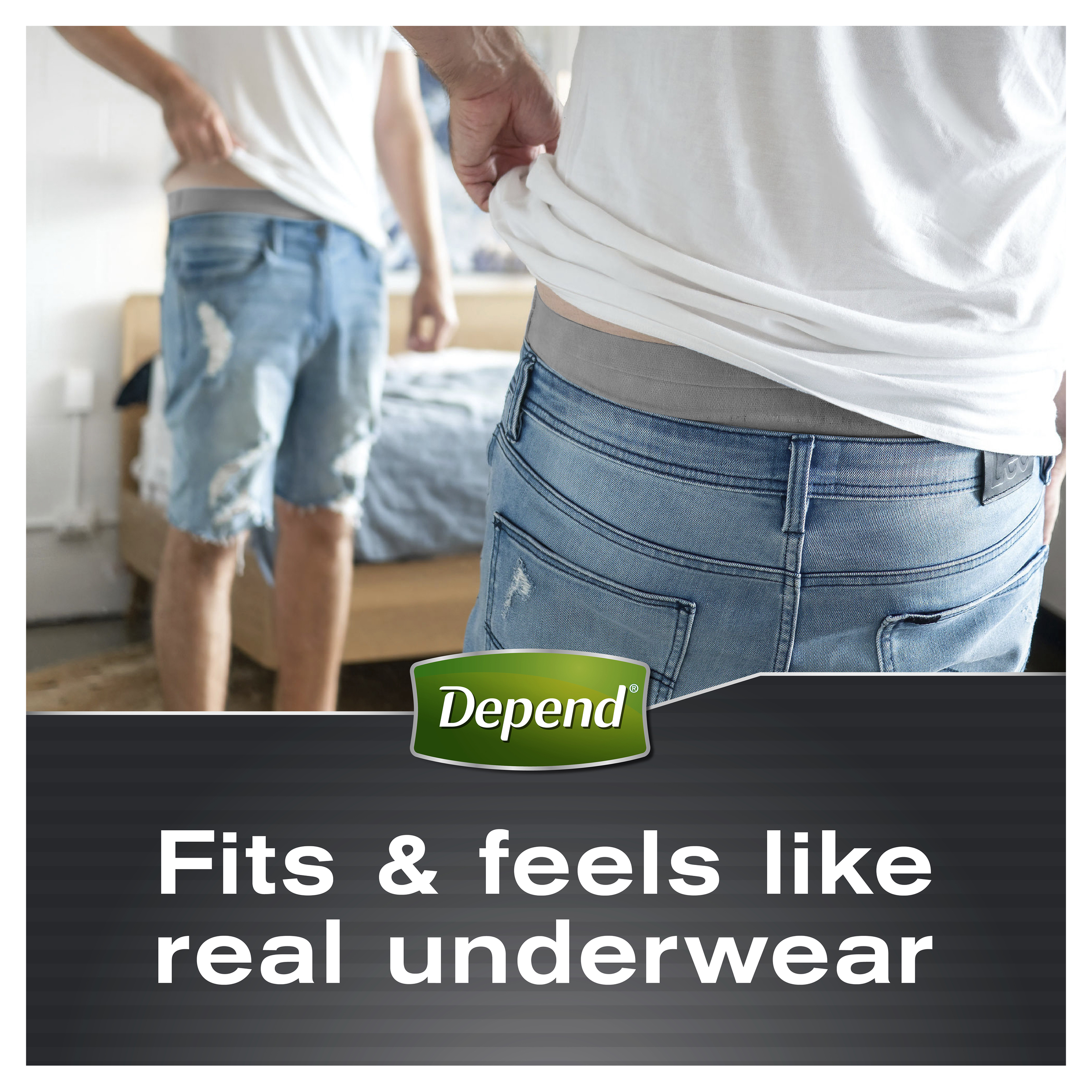 DEPEND MEN ADVANCED PROTECTION UNDERWEAR 7D LARGE 8 PACK - Image 6