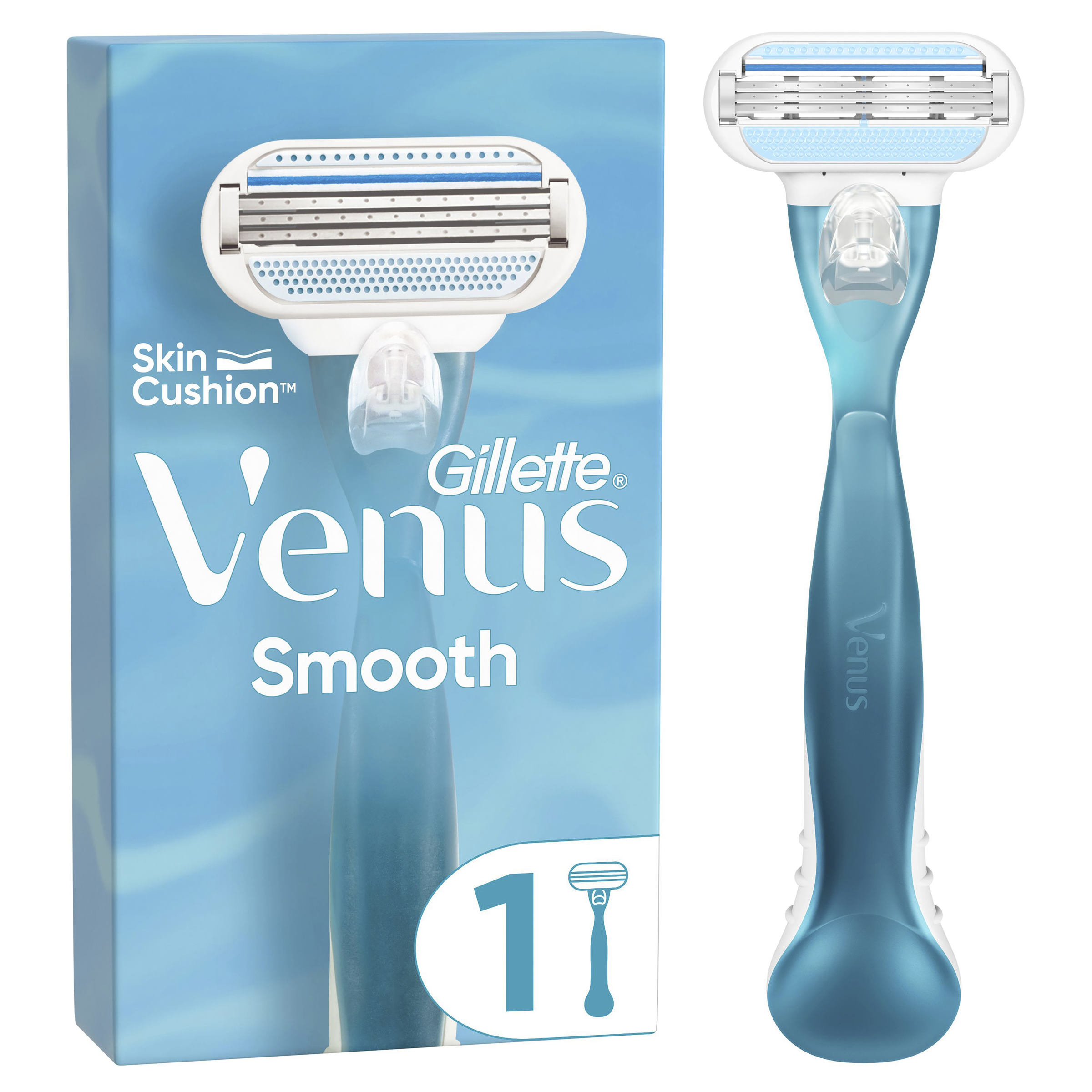 GILLETTE VENUS SMOOTH RAZOR + 1 BLADE - Image 5