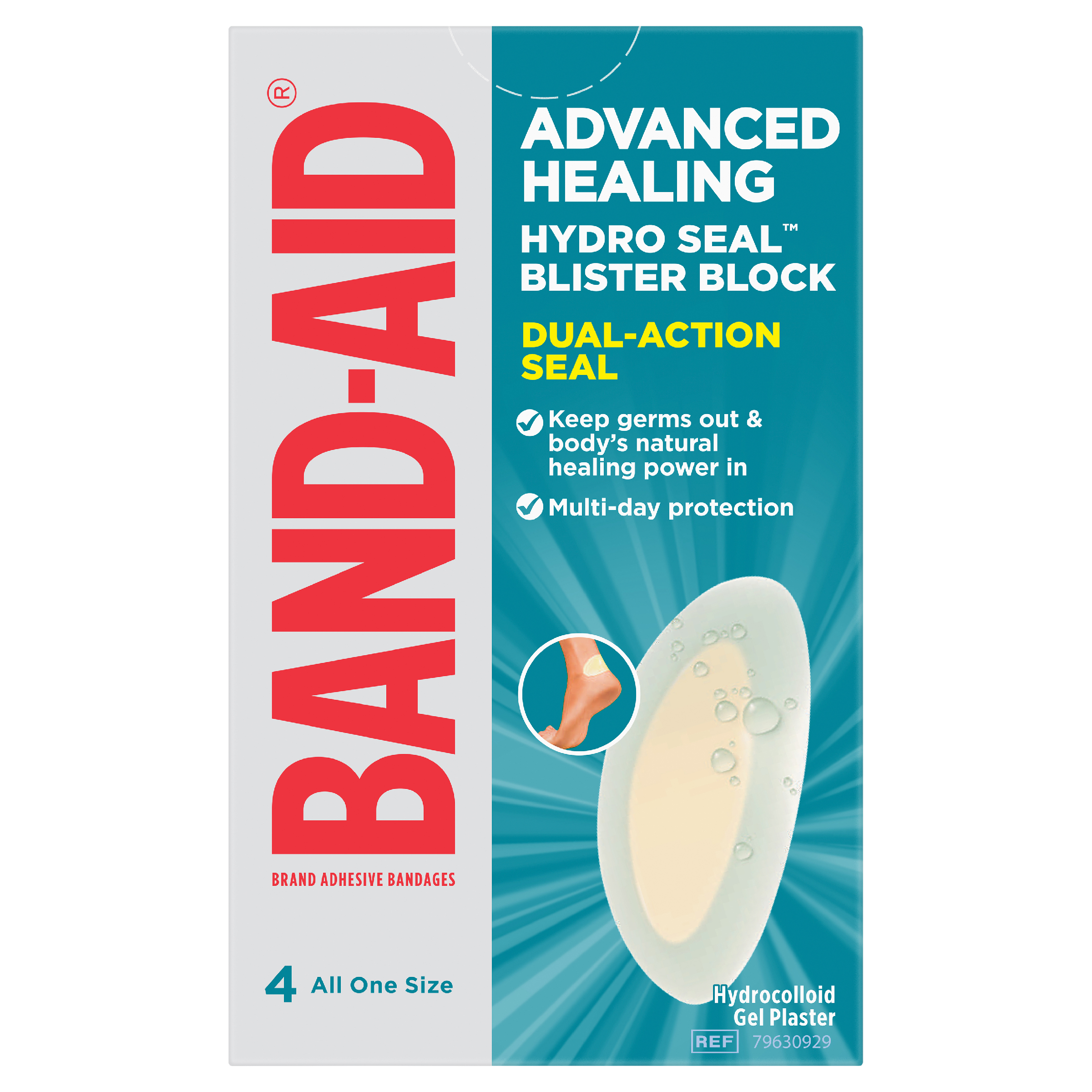 BAND-AID ADVANCED HEALING BLISTER 4 PACK - Image 2