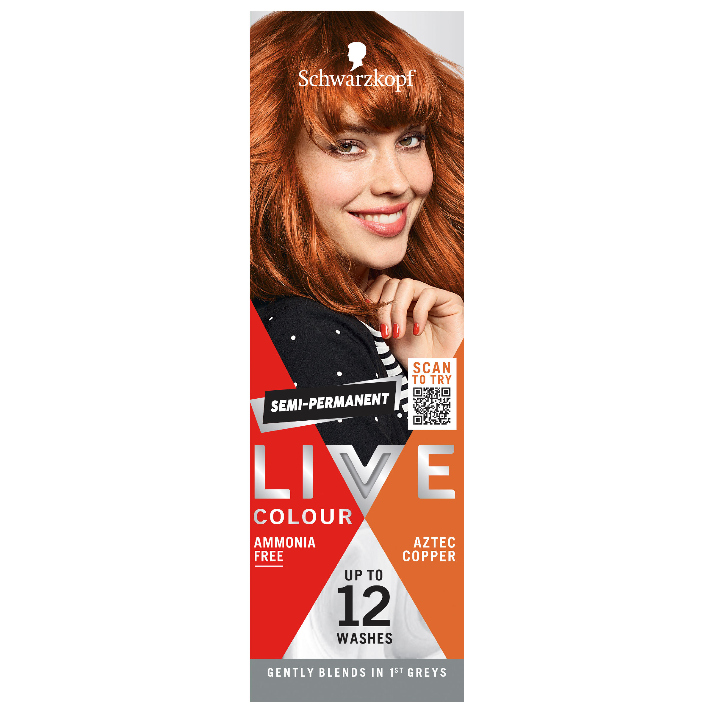 SCHWARZKOPF LIVE COLOUR AZTEC COPPER 75ML - Image 2
